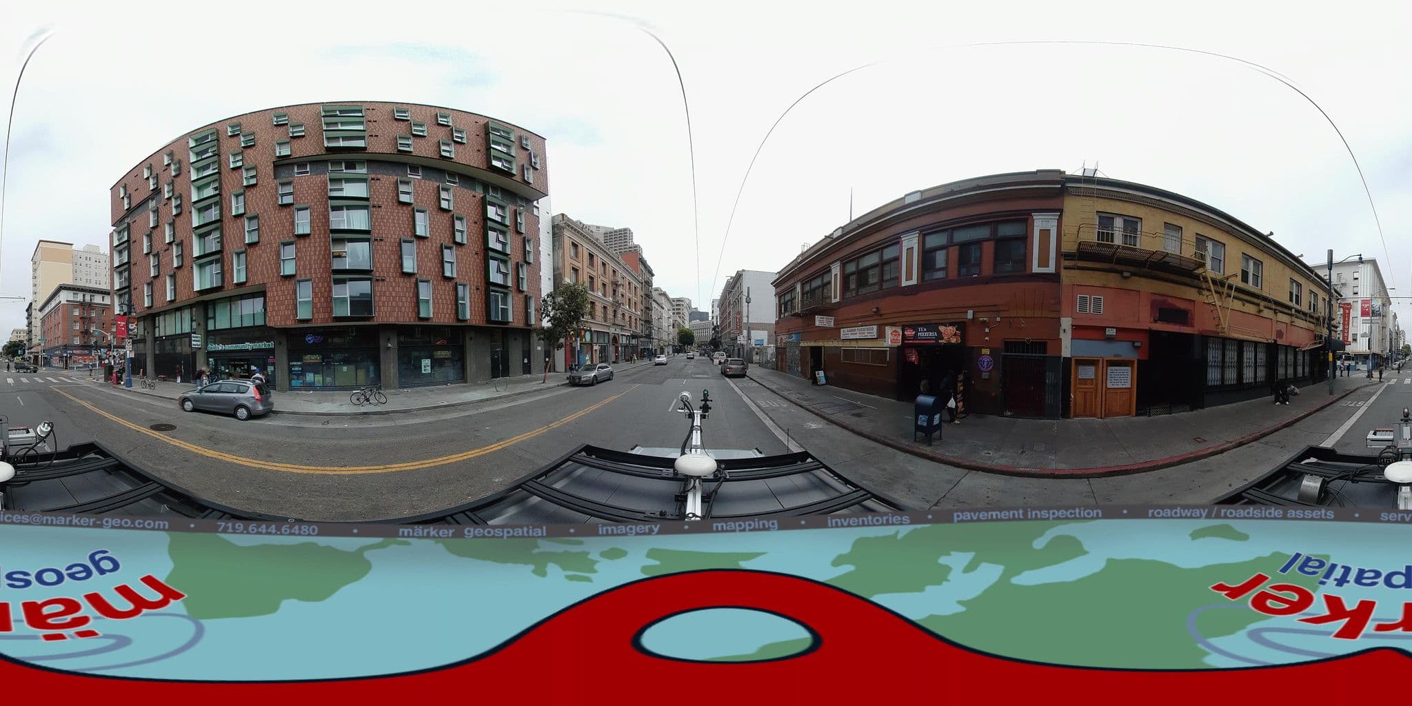 Street view near best hotel, San Francisco — © marker_geo1 (CC BY-SA · Mapillary)