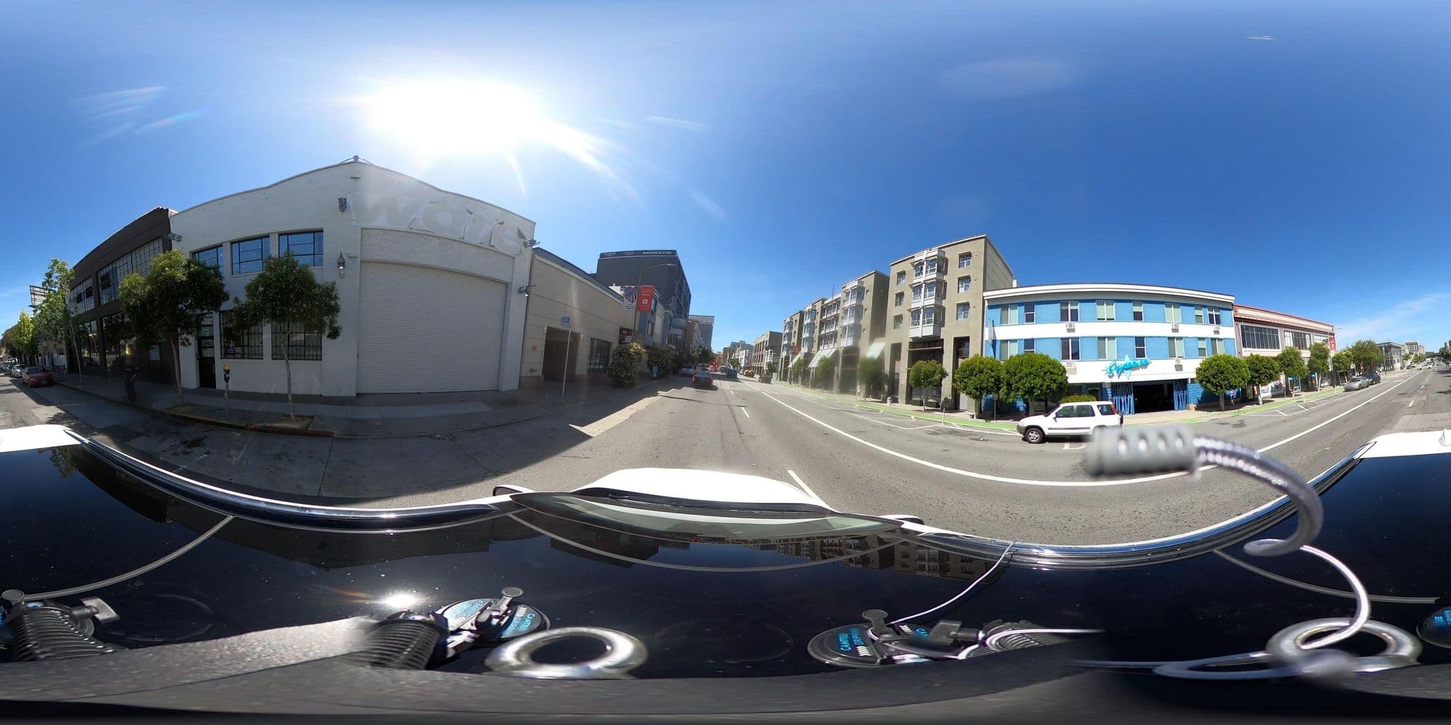 Street view near Knights Inn, San Francisco — © GoProMAX3M (CC BY-SA · Mapillary)