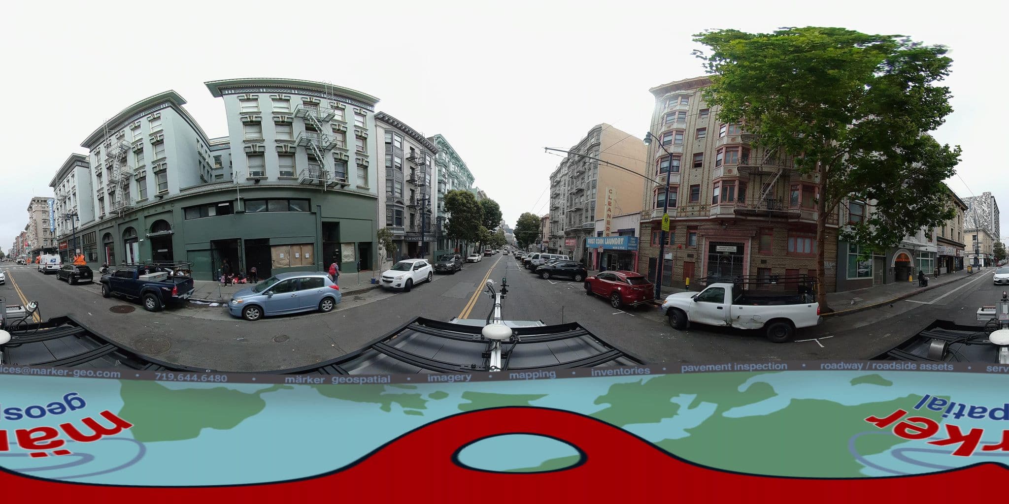Street view near Elm Hotel, San Francisco — © marker_geo1 (CC BY-SA · Mapillary)