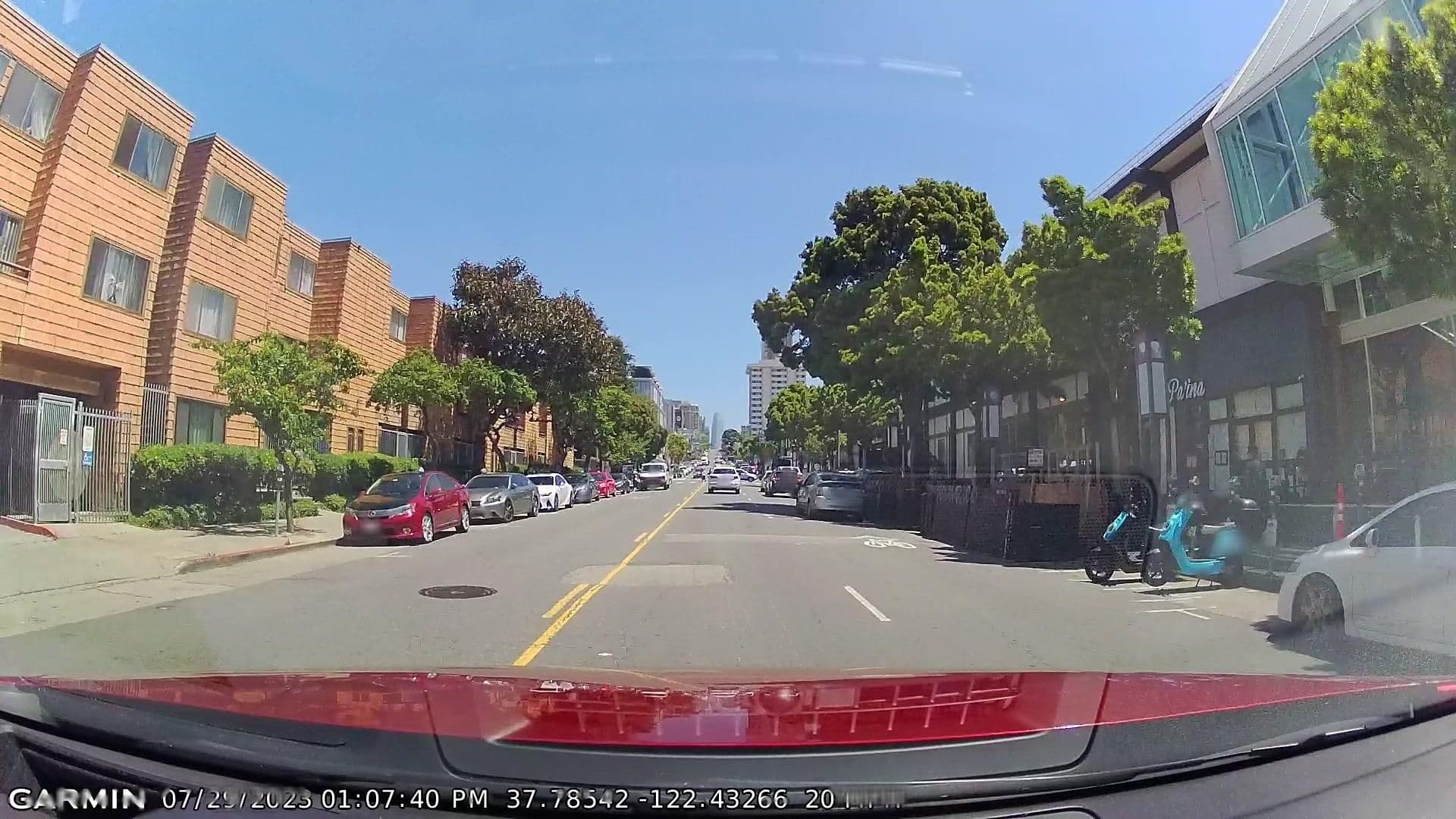 Street view near Exaclibur Hotel and Casino, San Francisco — © eneerhut (CC BY-SA · Mapillary)