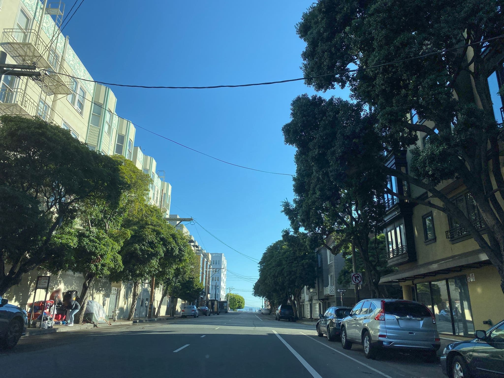 Street view near Hard Mountain Hotel, San Francisco — © mmarinho (CC BY-SA · Mapillary)