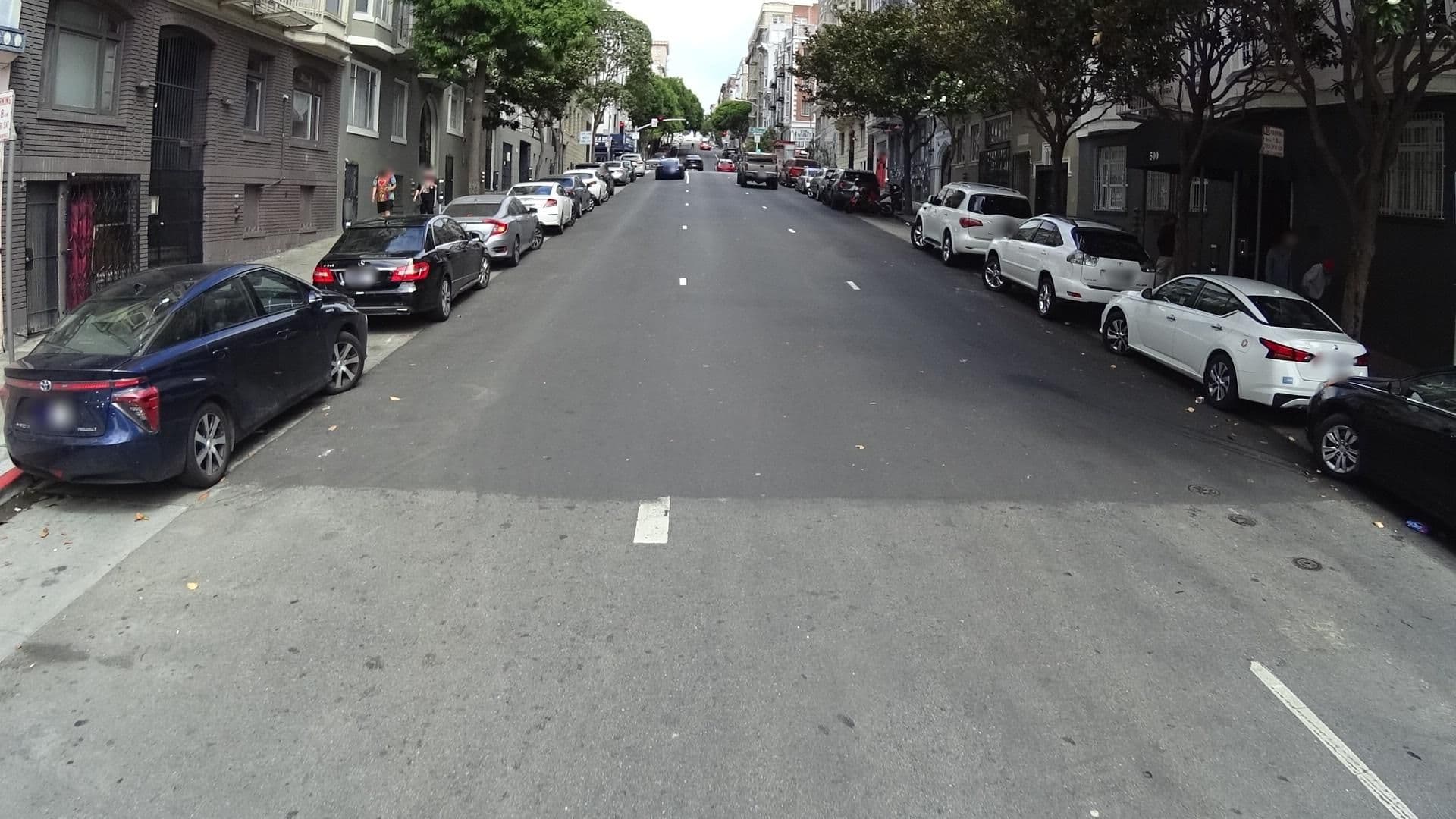 Street view near Admiral Hotel, San Francisco — © marker_geo (CC BY-SA · Mapillary)