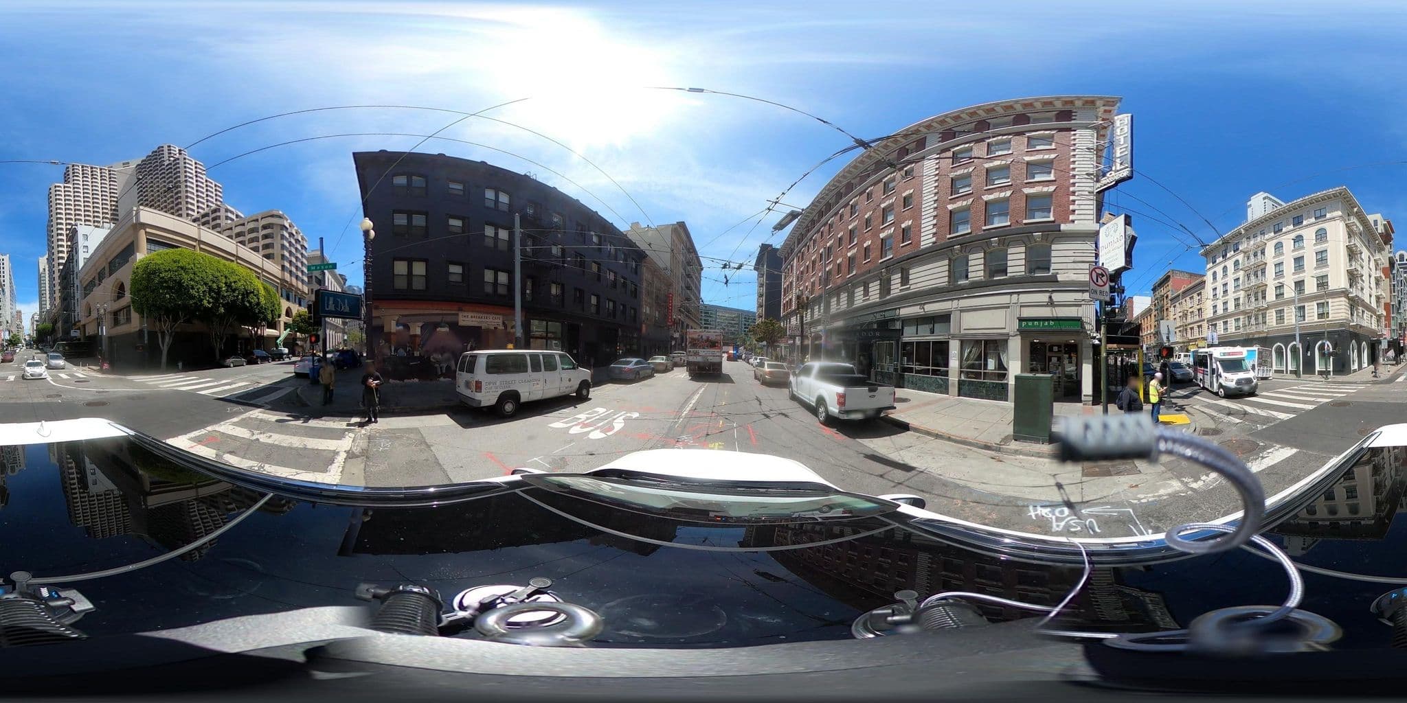 Street view near Hotel Bijou, Chinatown — © GoProMAX3M (CC BY-SA · Mapillary)