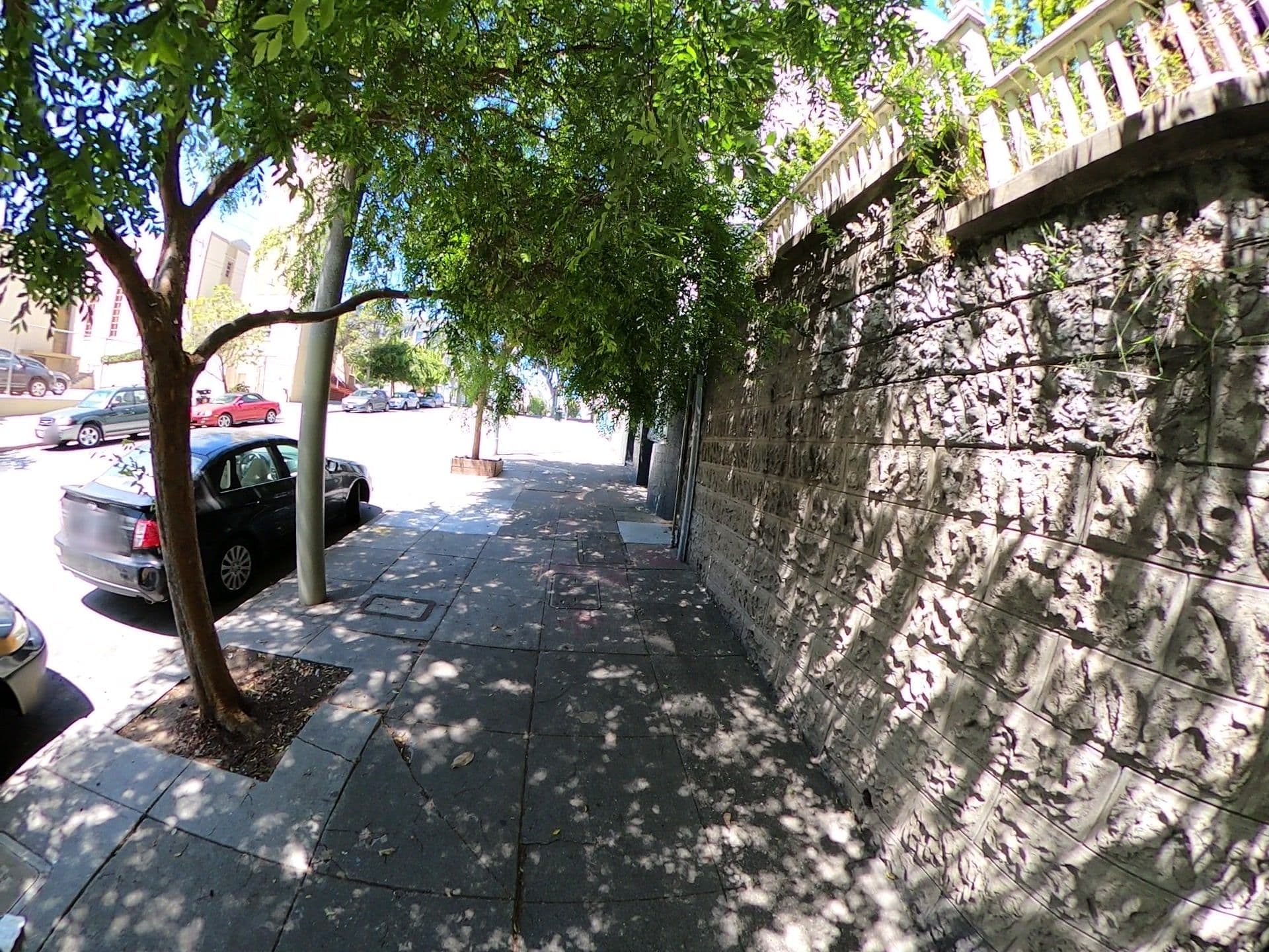 Street view near The Rookery, San Francisco — © stephenaquino (CC BY-SA · Mapillary)
