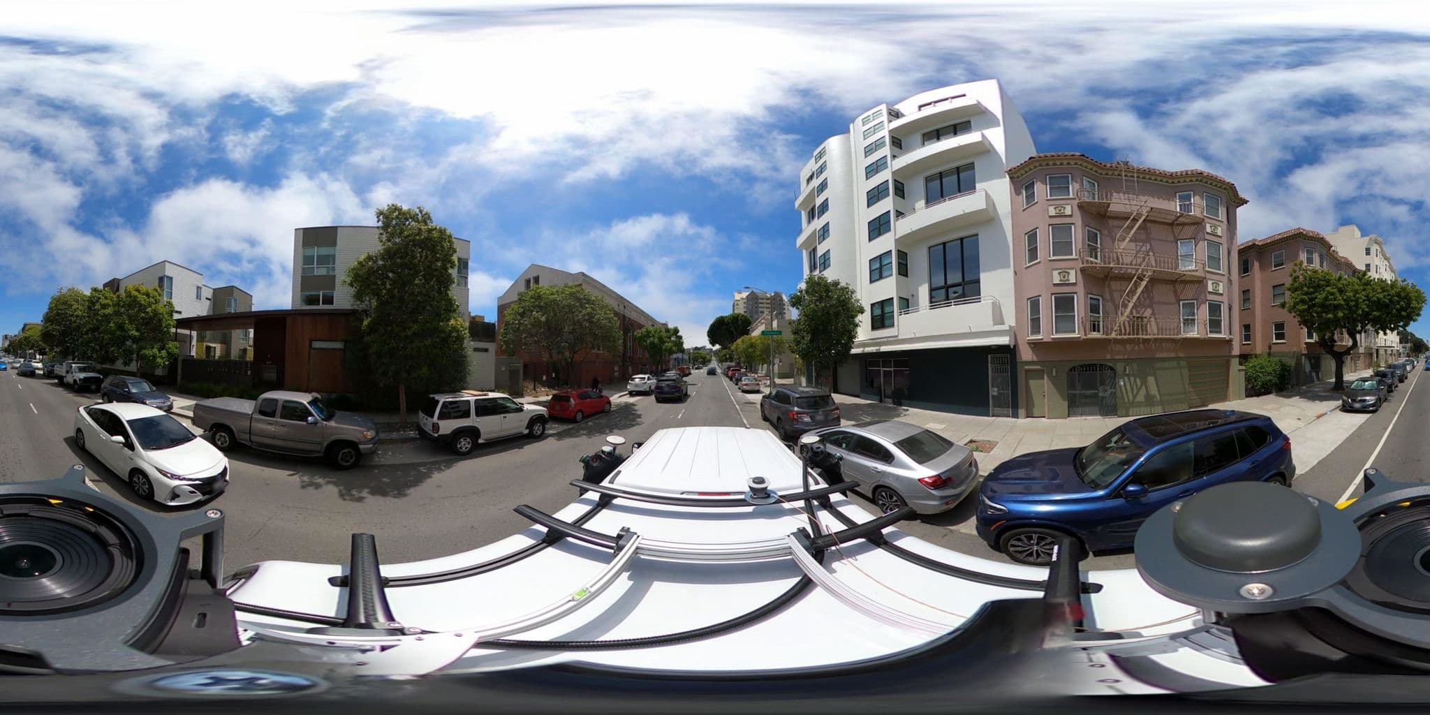 Street view near A2 Hostel, San Francisco — © compassdata (CC BY-SA · Mapillary)