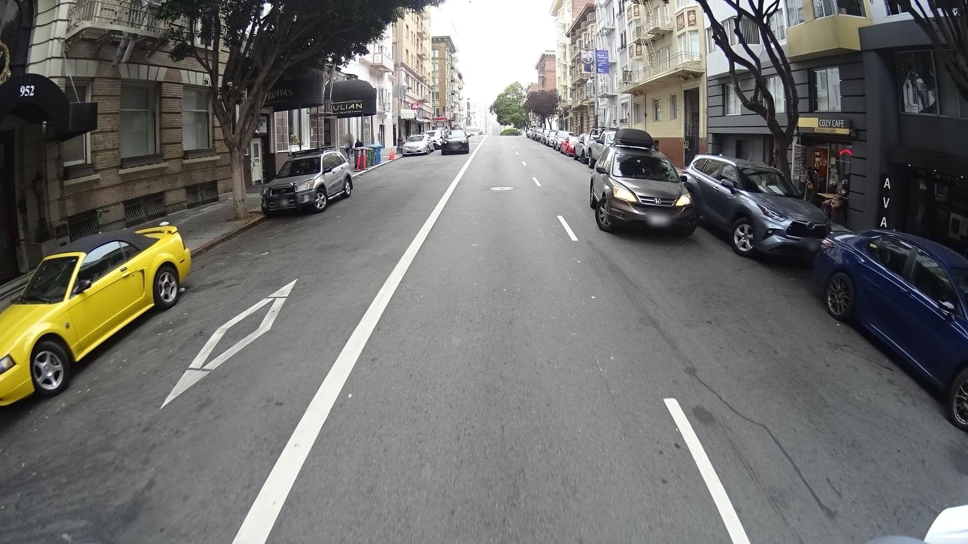 Street view near Steinhart Hotel, Chinatown — © marker_geo (CC BY-SA · Mapillary)