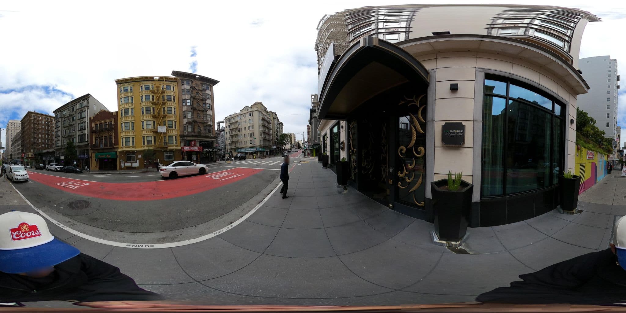 Street view near Cortez, Chinatown — © milam (CC BY-SA · Mapillary)