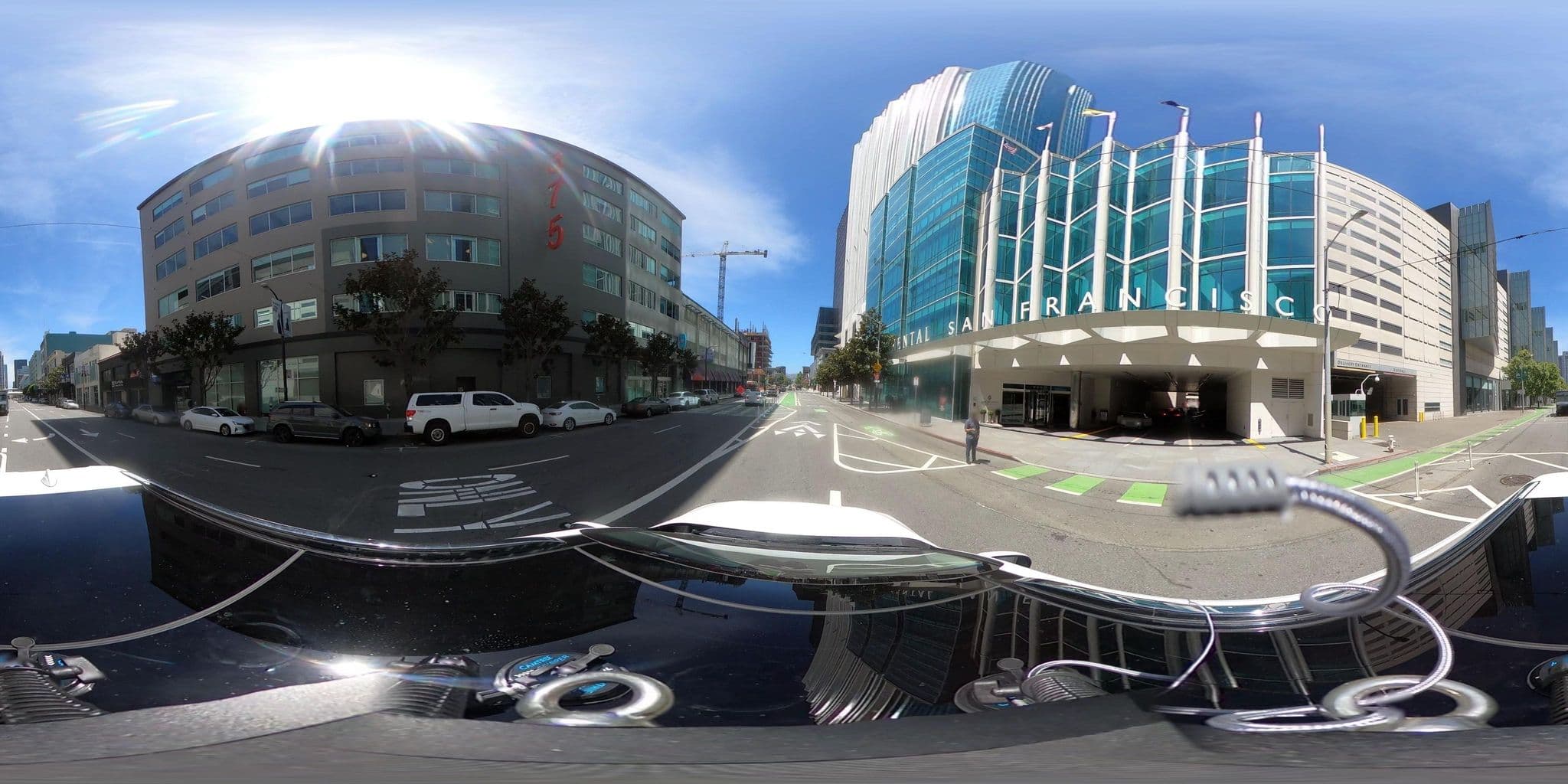 Street view near Pool at Intercontinental Hotel, San Francisco — © GoProMAX3M (CC BY-SA · Mapillary)