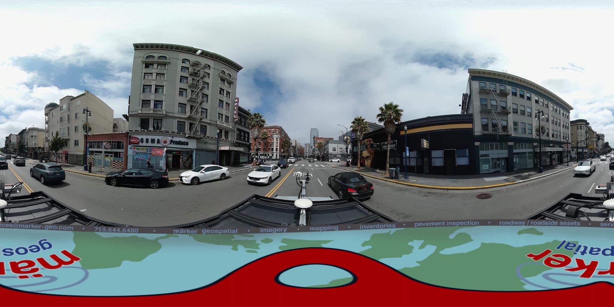 Street view near Henry Hotel, San Francisco — © marker_geo1 (CC BY-SA · Mapillary)