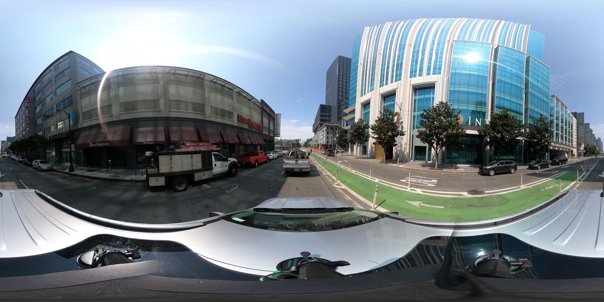Street view near The Pacific Terrace at the Intercontinental Hotel, San Francisco — © WavyPanels (CC BY-SA · Mapillary)