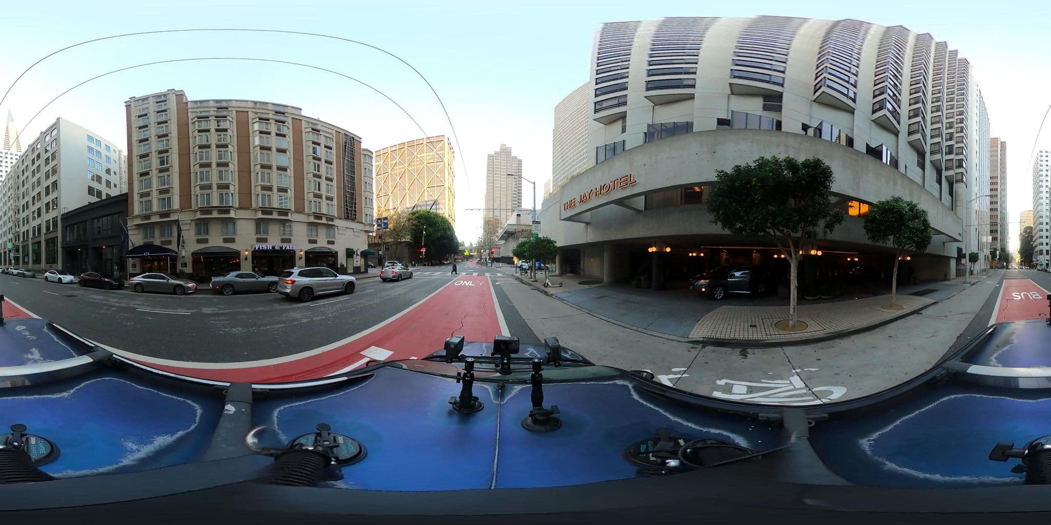 Street view near Le Méridien San Francisco, Chinatown — © vehicle_mapping (CC BY-SA · Mapillary)