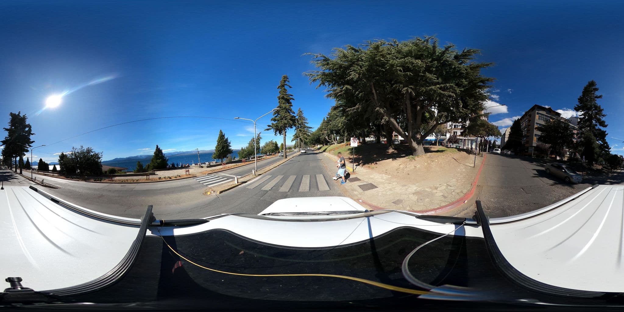 Street view near Hotel Arrayanes, San Carlos de Bariloche