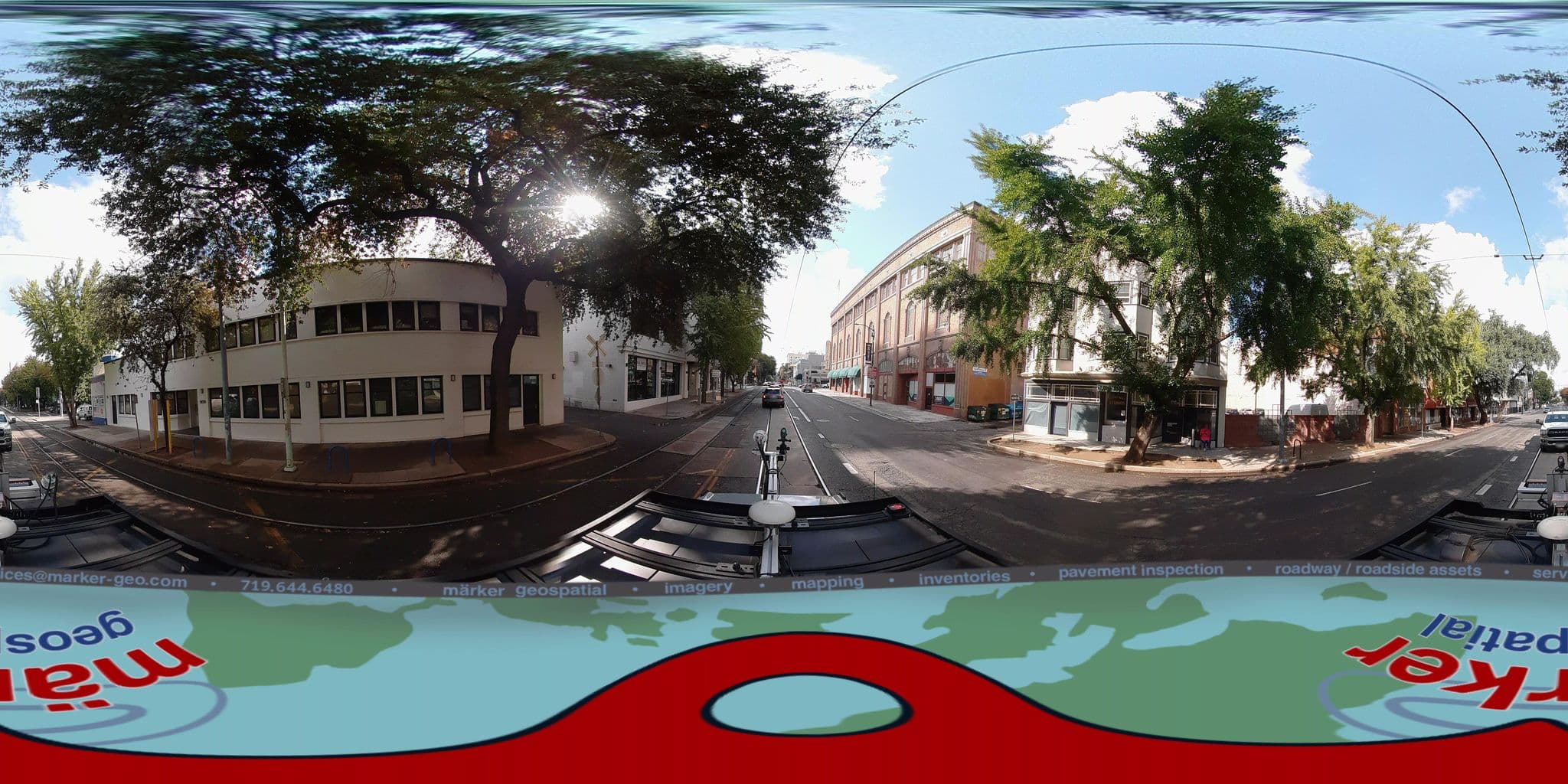 Street view near Gettin wierd @ Ridgeway Hotel, Sacramento — © marker_geo1 (CC BY-SA · Mapillary)