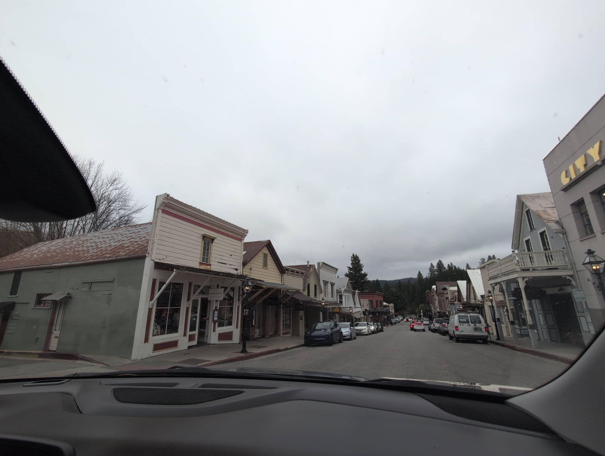 Street view near New York Hotel and Shops, Nevada City — © nmixter (CC BY-SA · Mapillary)