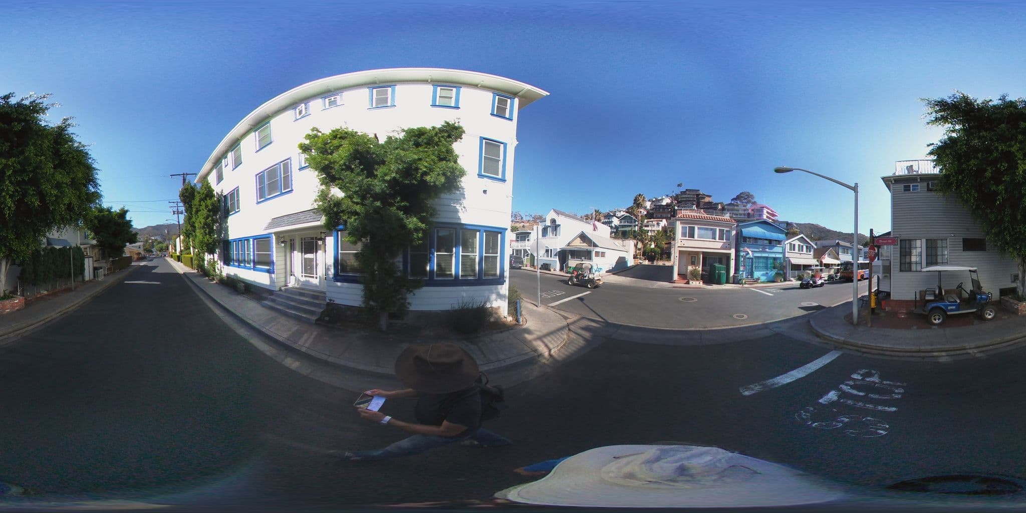 Street view near Marty's Catalina Rental House, San Pedro — © jimthoburn (CC BY-SA · Mapillary)