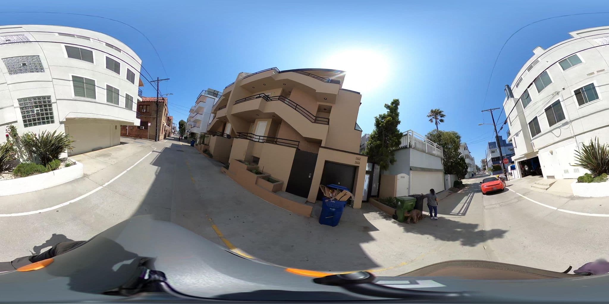 Street view near Beach Mansion, Marina del Rey — © beddy (CC BY-SA · Mapillary)