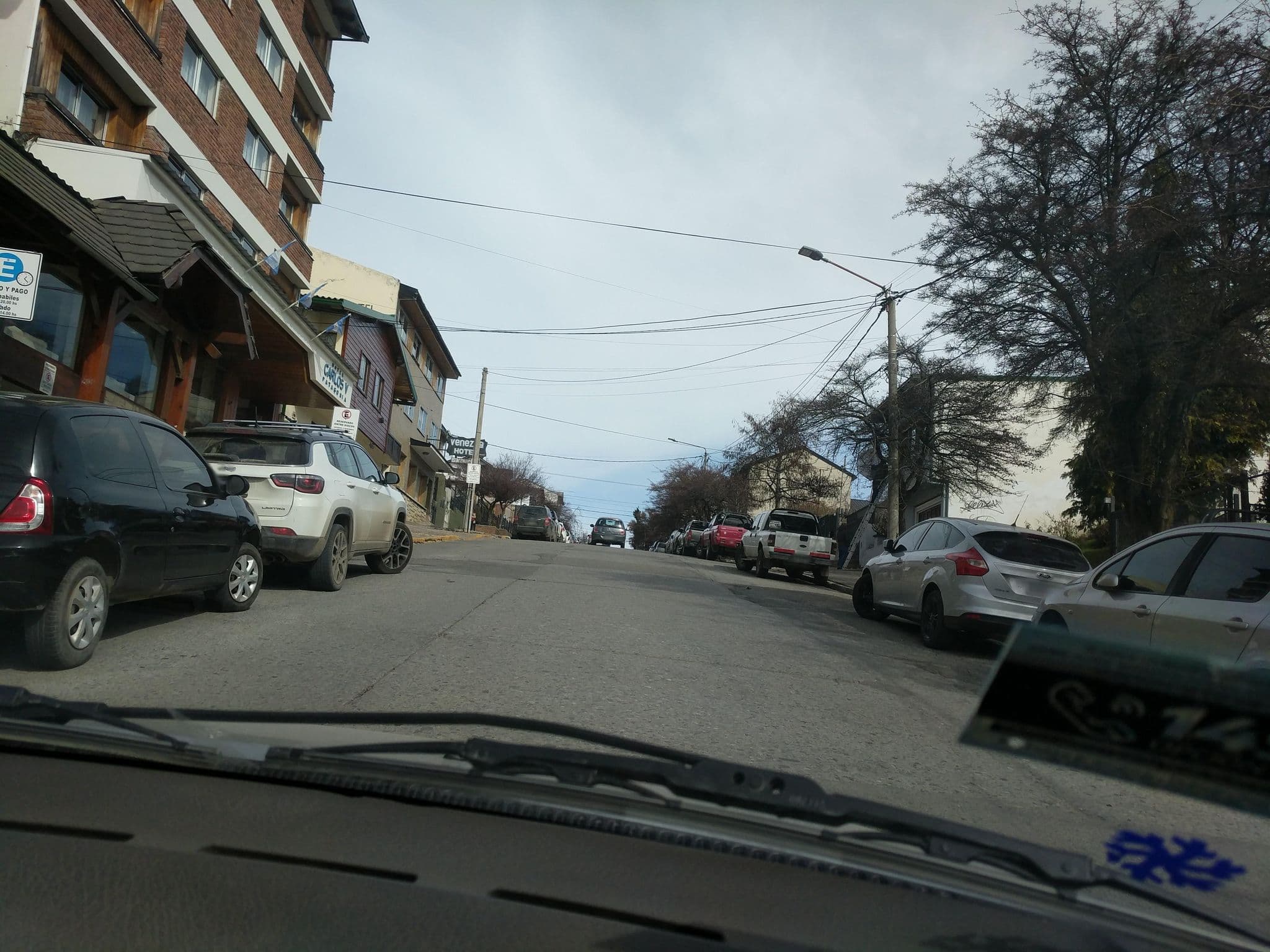 Street view near Hotel Carlos V, San Carlos de Bariloche