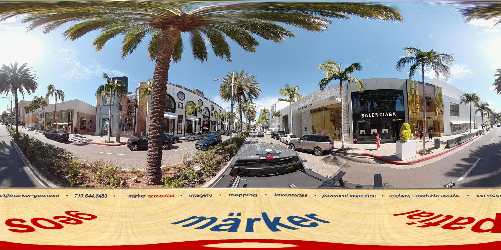 Street view near LUXJB Los Angeles Luxury Vacation Rentals, Beverly Hills — © marker_geo1 (CC BY-SA · Mapillary)