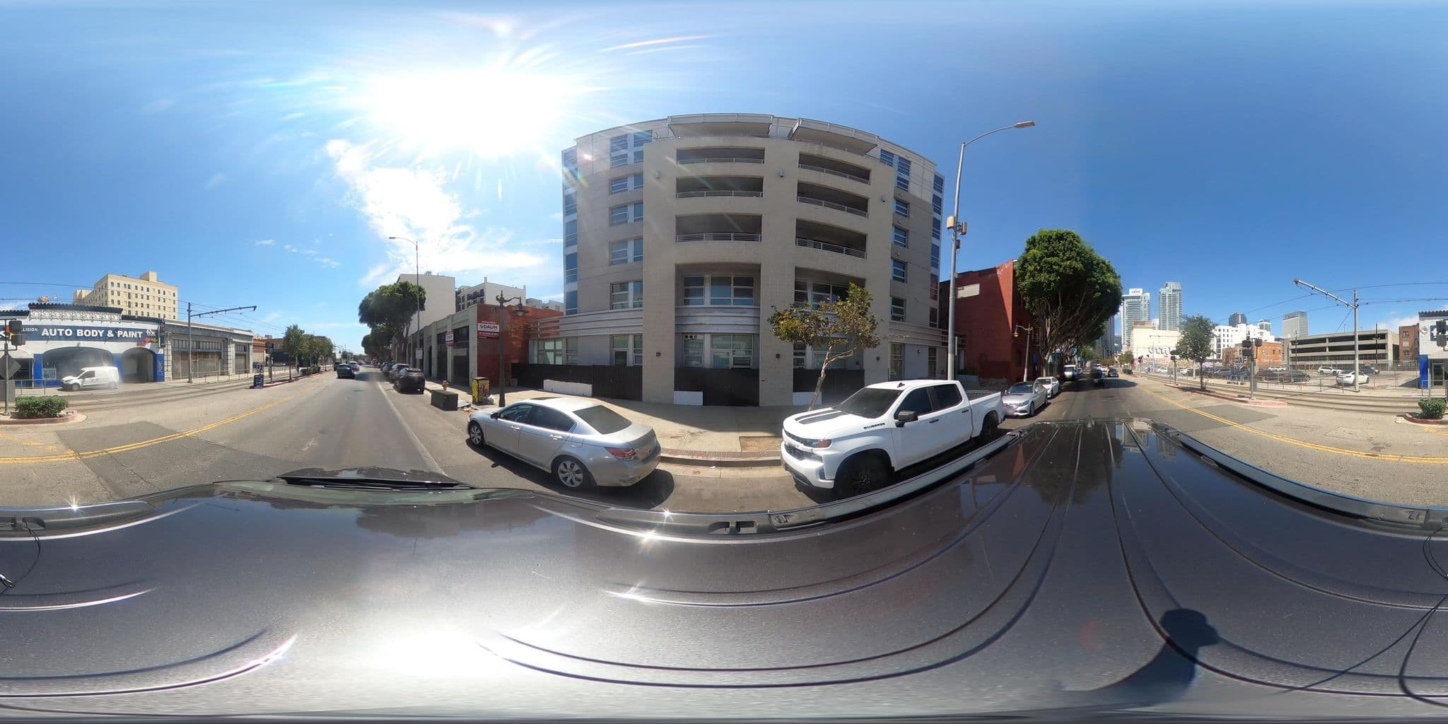 Street view near Ginosi Apartels, Los Angeles — © inlandurbanist (CC BY-SA · Mapillary)