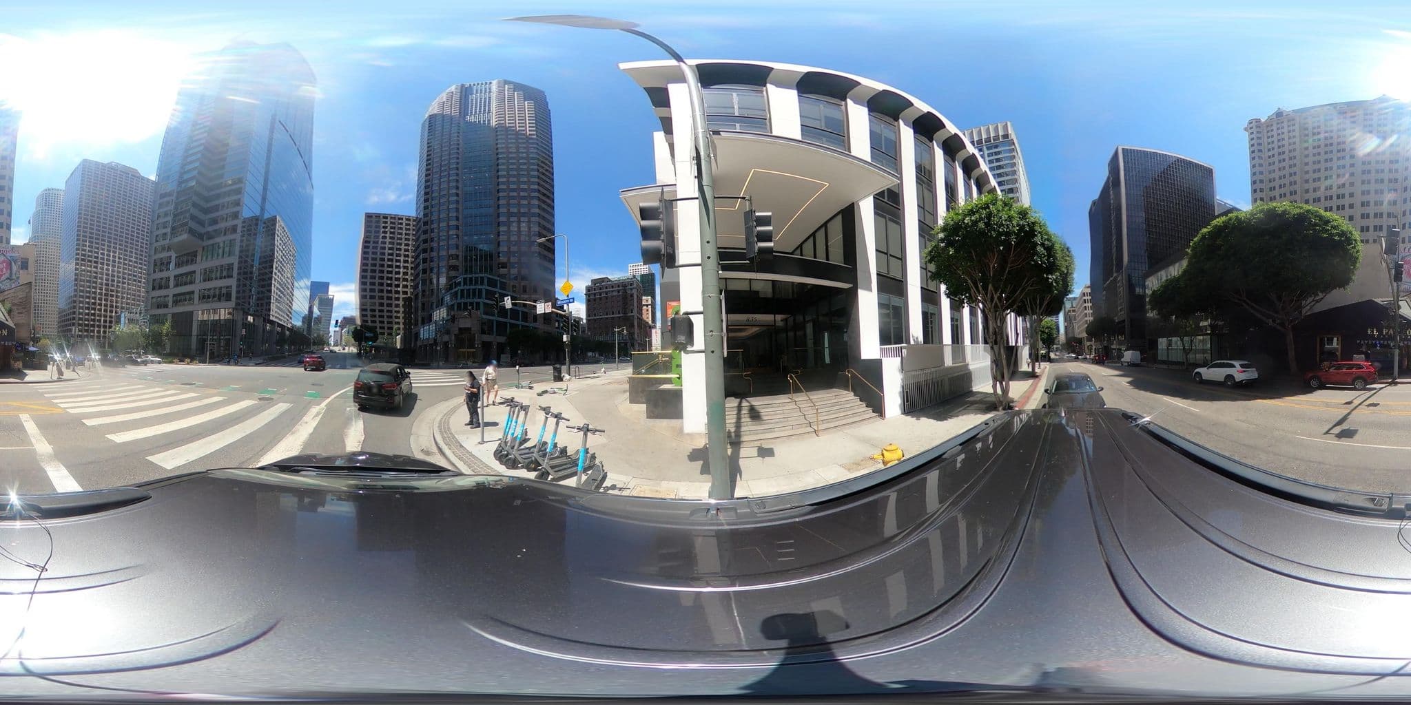 Street view near Intercontinental Pool, Los Angeles — © inlandurbanist (CC BY-SA · Mapillary)