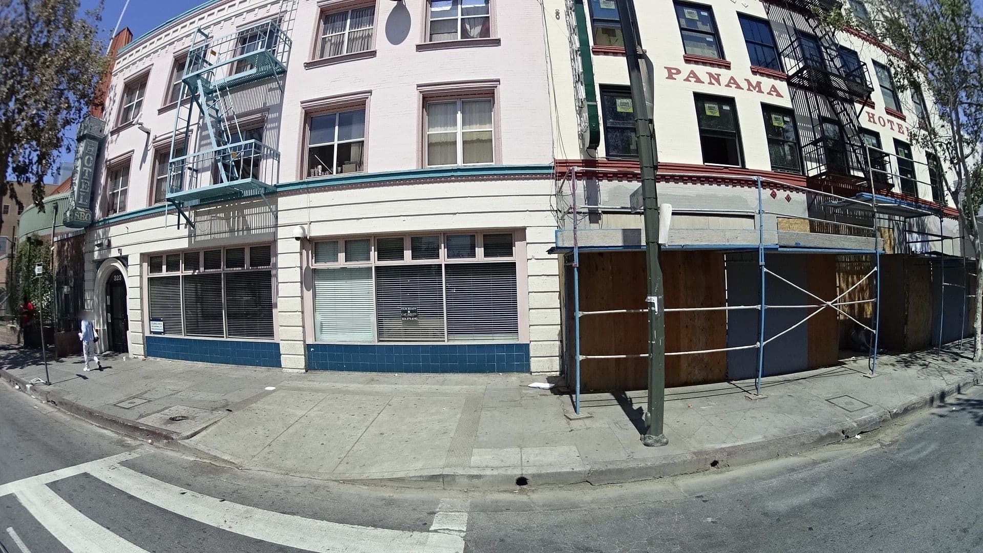 Street view near Panama Hotel, Los Angeles — © wsp_us (CC BY-SA · Mapillary)
