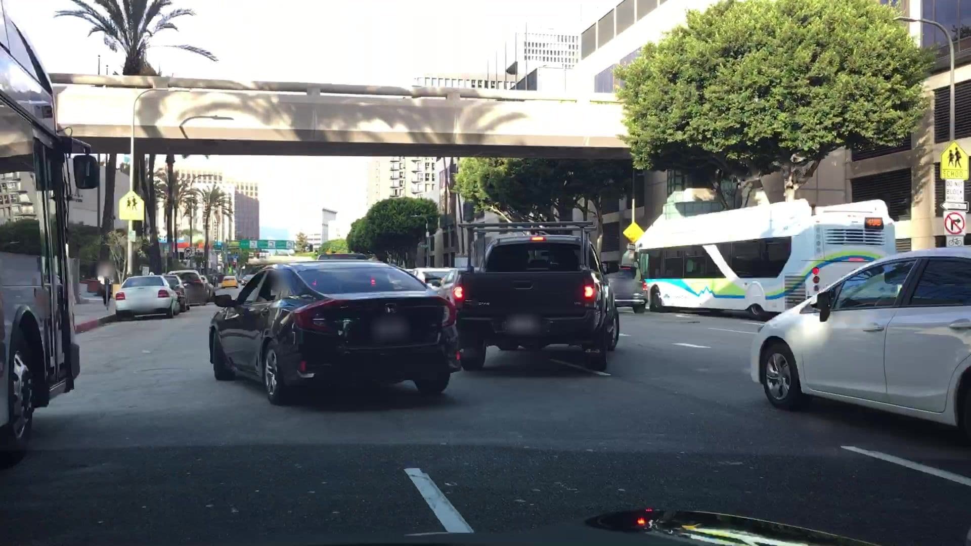 Street view near Santa Barbara Conference Room Westin Bonaventure, Los Angeles — © lvl5 (CC BY-SA · Mapillary)