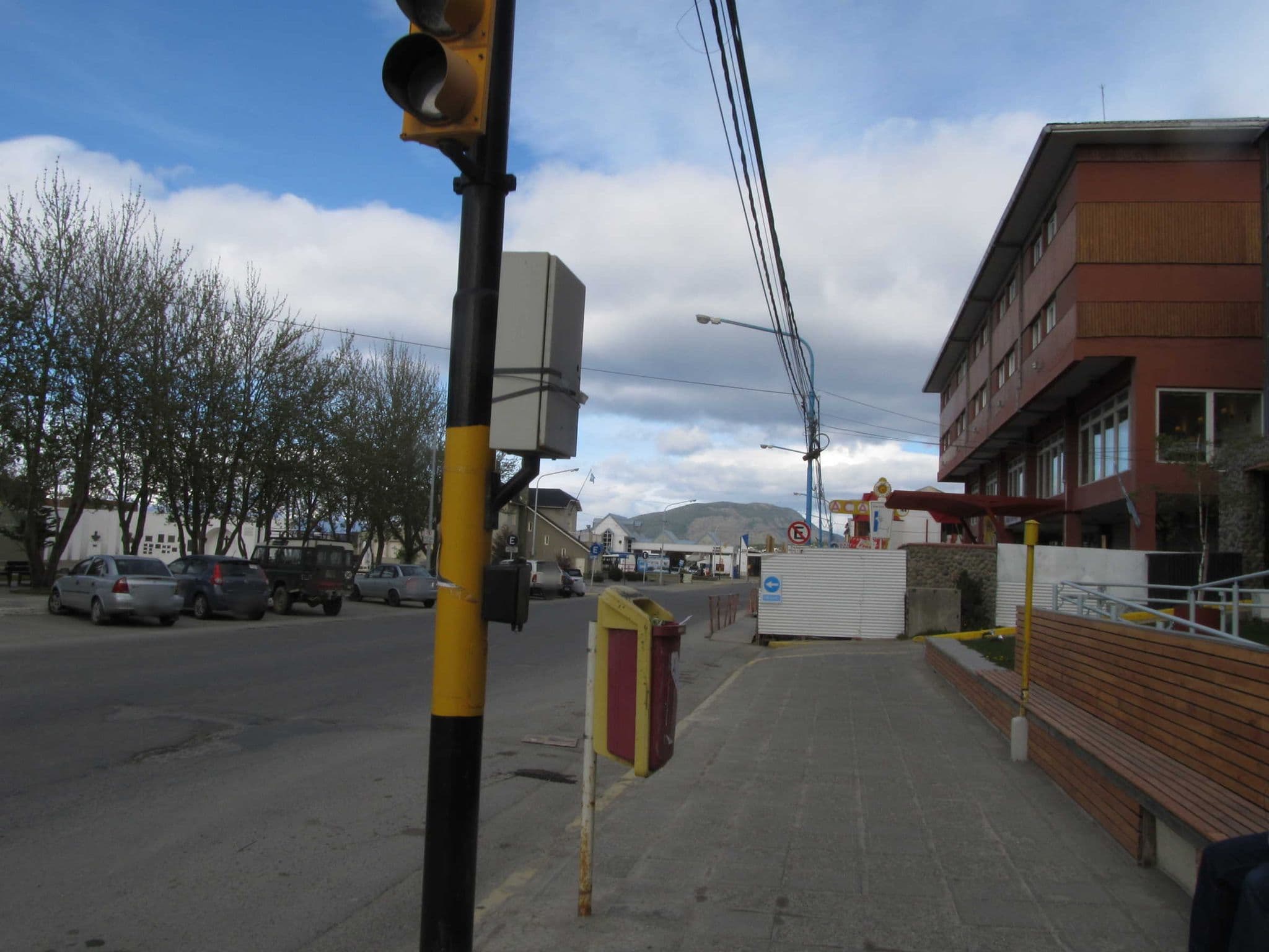 Street view near Hotel Albatros, Ushuaia