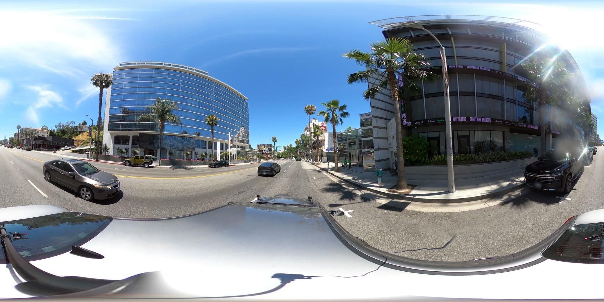 Street view near Andaz Rooftop Pool, Beverly Hills — © jperez2PM_cramobility (CC BY-SA · Mapillary)