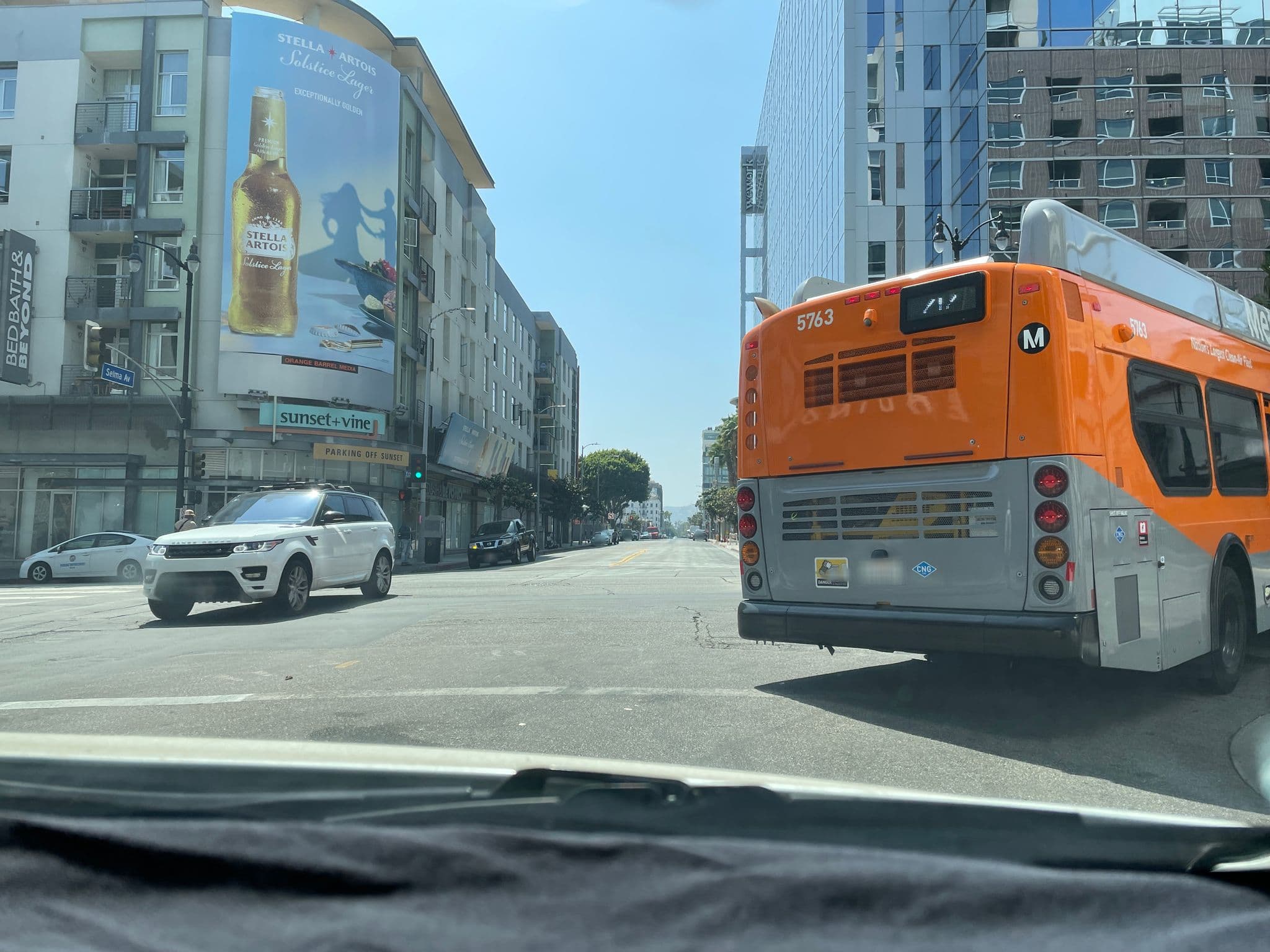 Street view near Shakira's Star Walk Of Fame, Hollywood — © etunell (CC BY-SA · Mapillary)