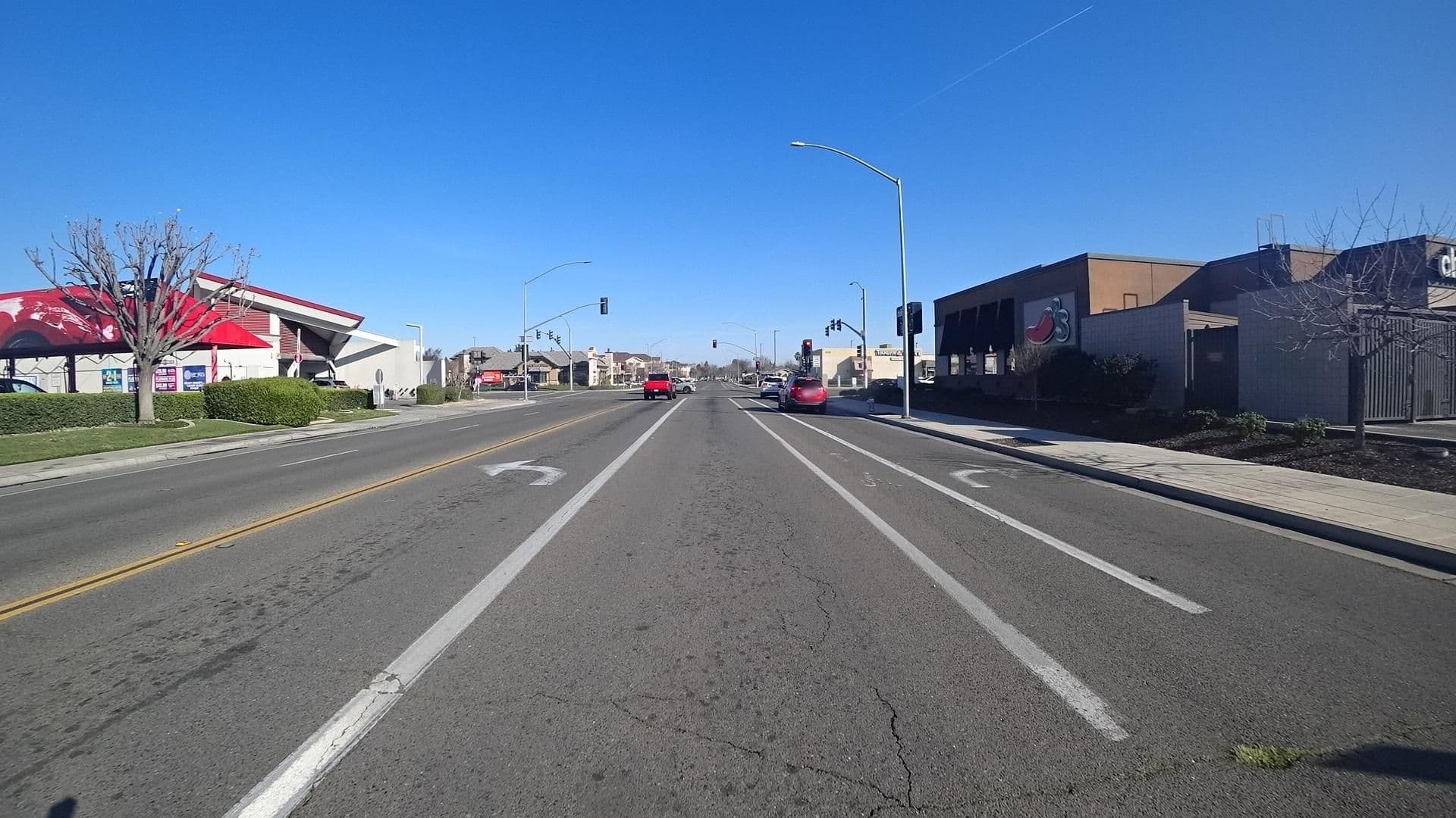 Street view near Village Inn, Old Fig Garden — © marker_geo (CC BY-SA · Mapillary)