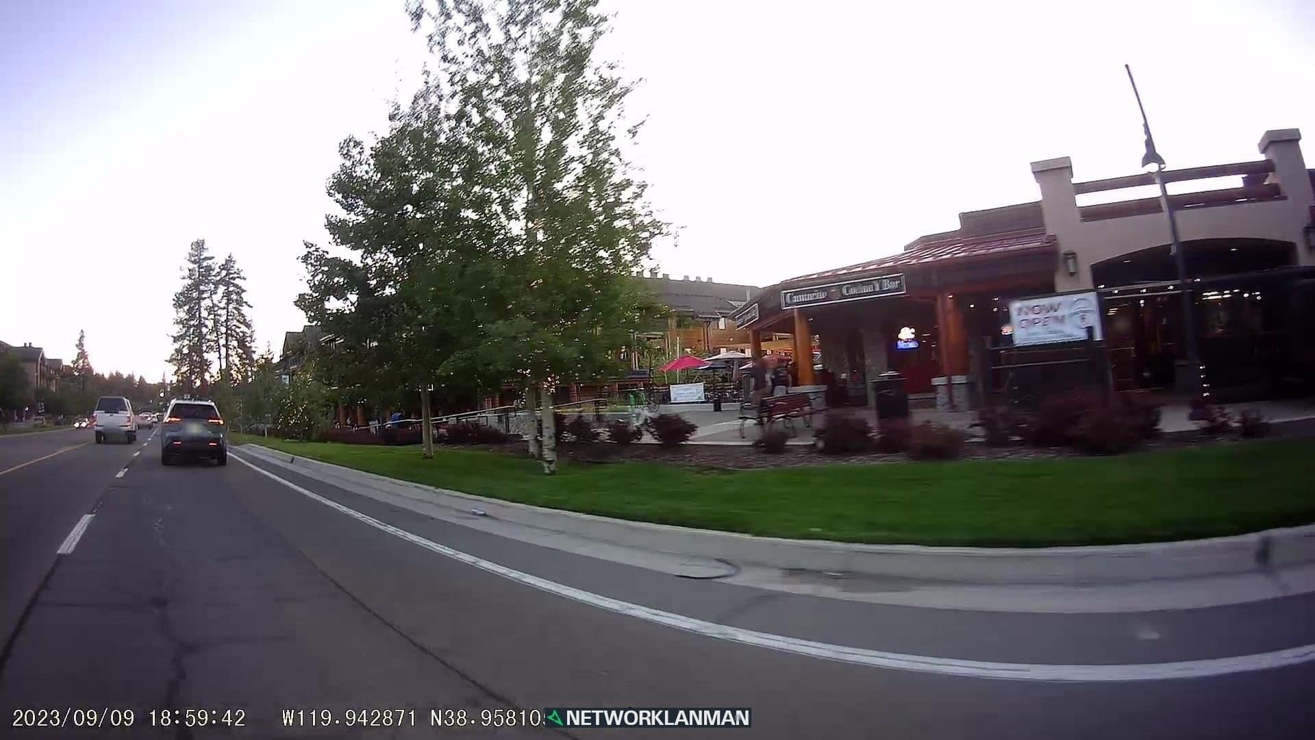 Street view near Bonanza Cabin, Kingsbury — © networklanman (CC BY-SA · Mapillary)