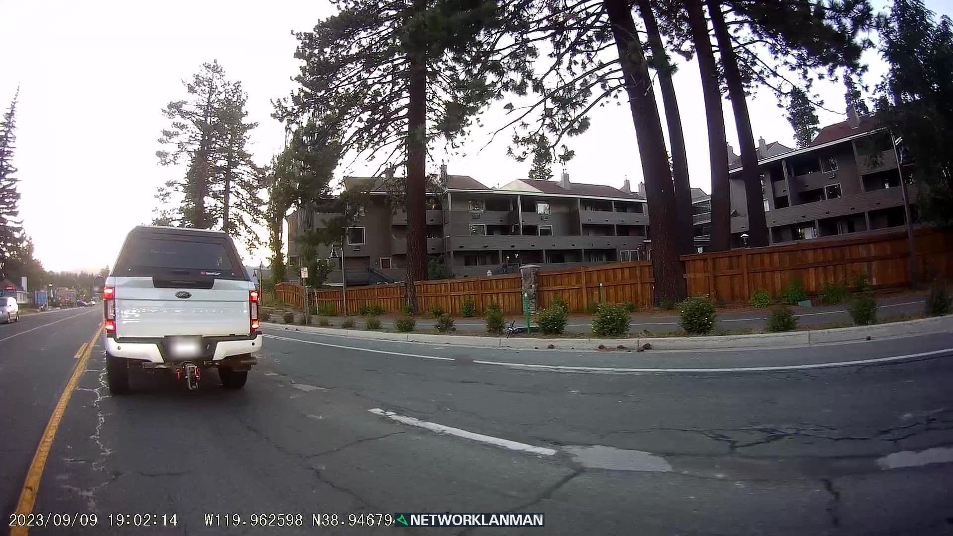 Street view near Aston Lakeland Village, South Lake Tahoe — © networklanman (CC BY-SA · Mapillary)