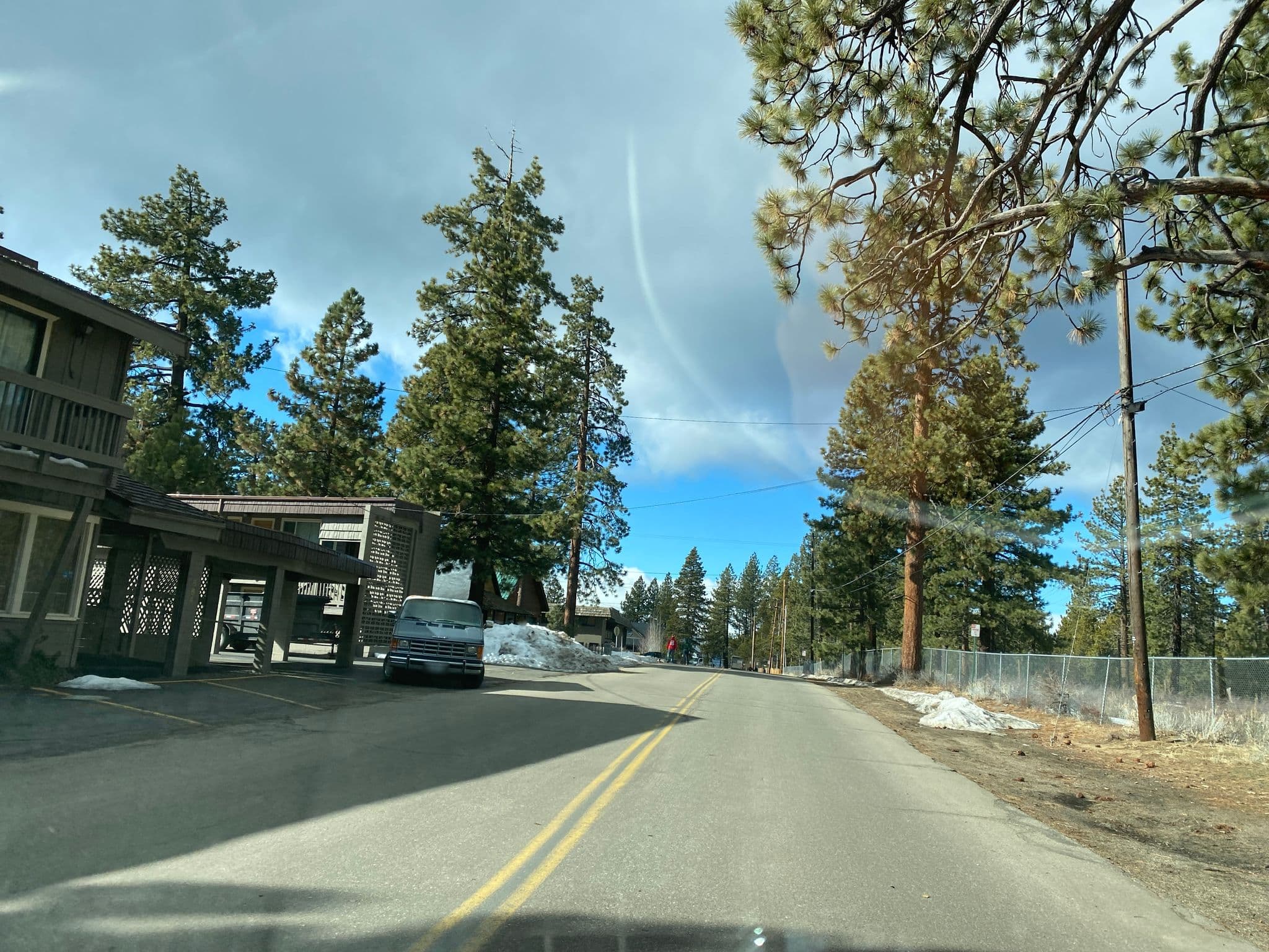 Street view near Vacation Rental: Lone Pine Lodge, Kingsbury — © brian7760 (CC BY-SA · Mapillary)
