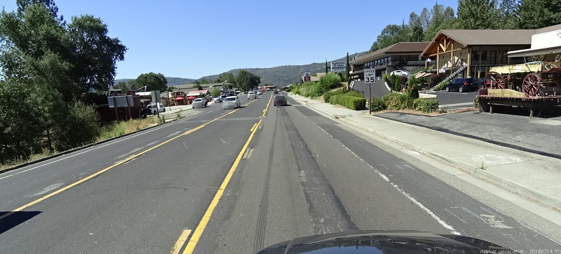 Street view near Paradise Springs, Ahwahnee — © marker_geo (CC BY-SA · Mapillary)