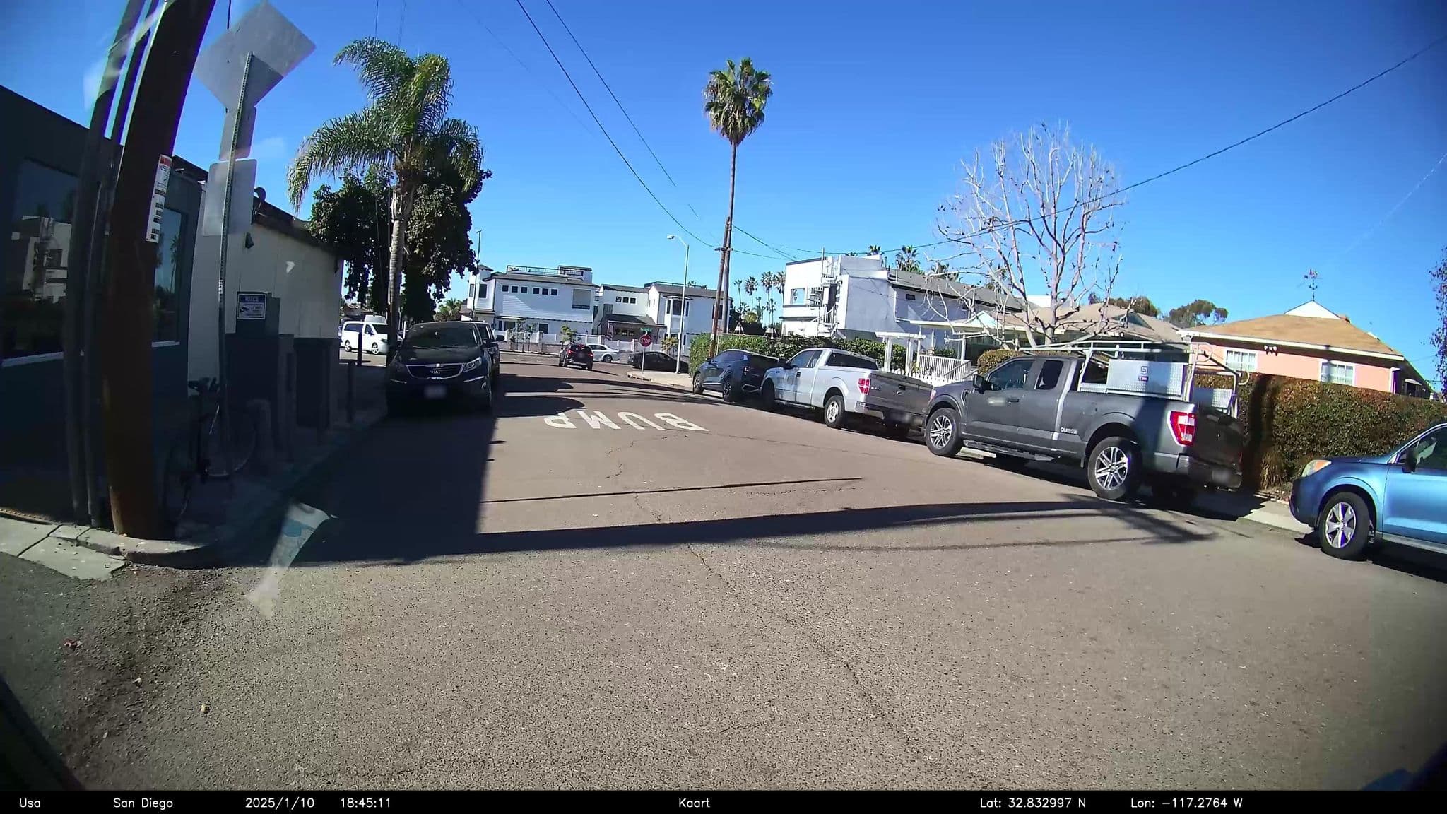 Street view near La Jolla Cottages, La Jolla — © GoProMAX3M (CC BY-SA · Mapillary)