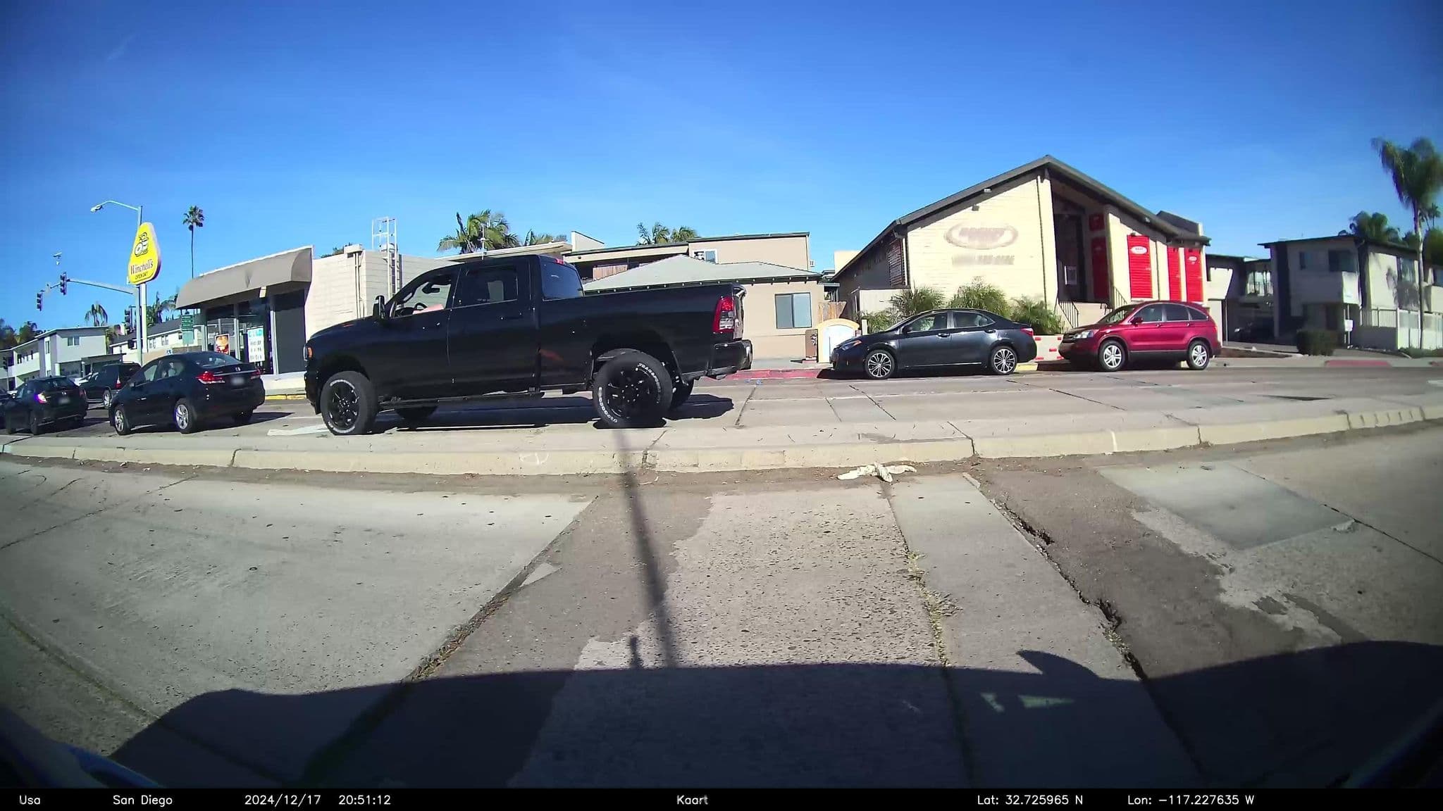 Street view near Comfort Inn Point Loma, San Diego — © GoProMAX3M (CC BY-SA · Mapillary)