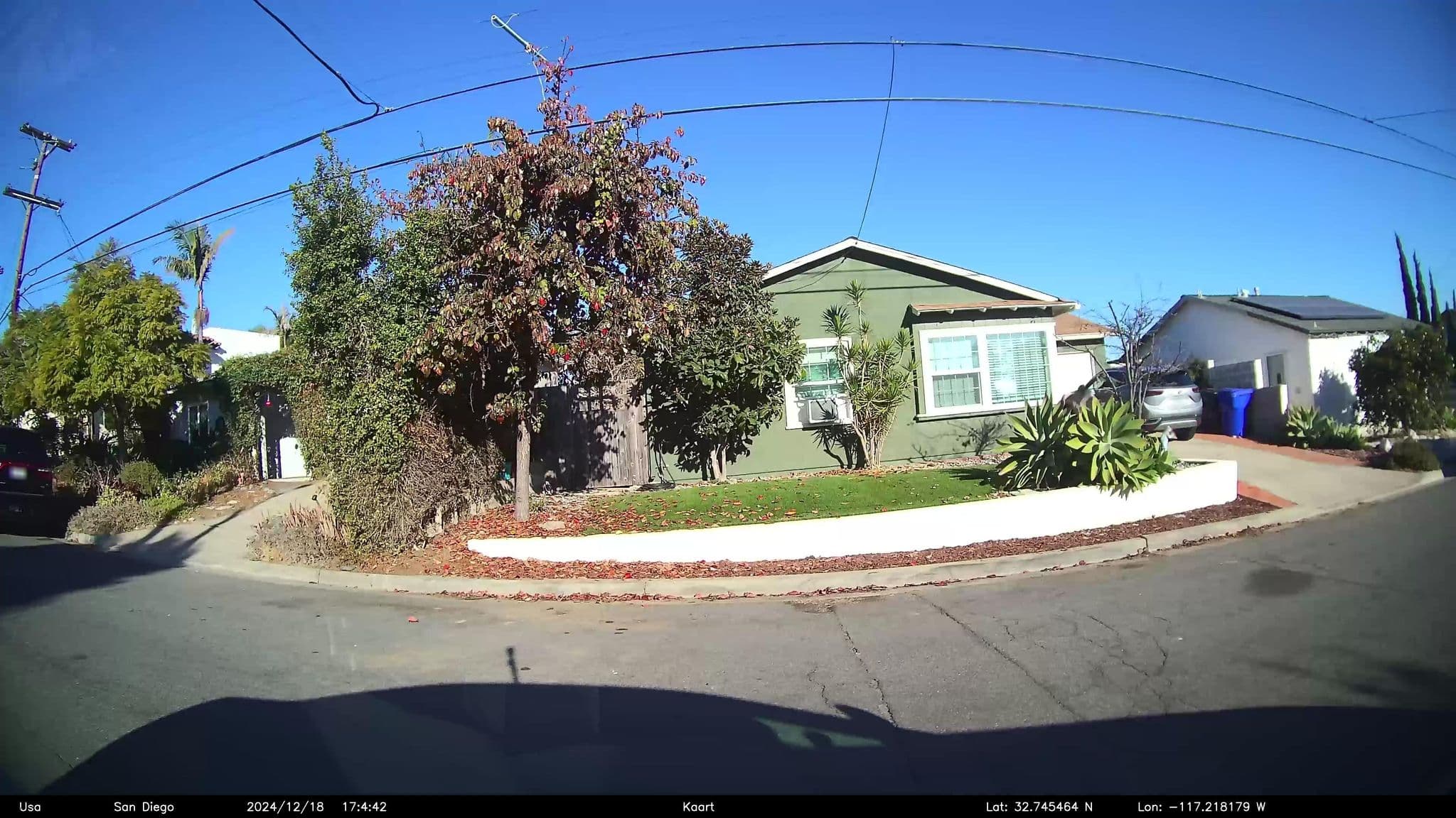Street view near Nanine's Wisteria Place, San Diego — © GoProMAX3M (CC BY-SA · Mapillary)