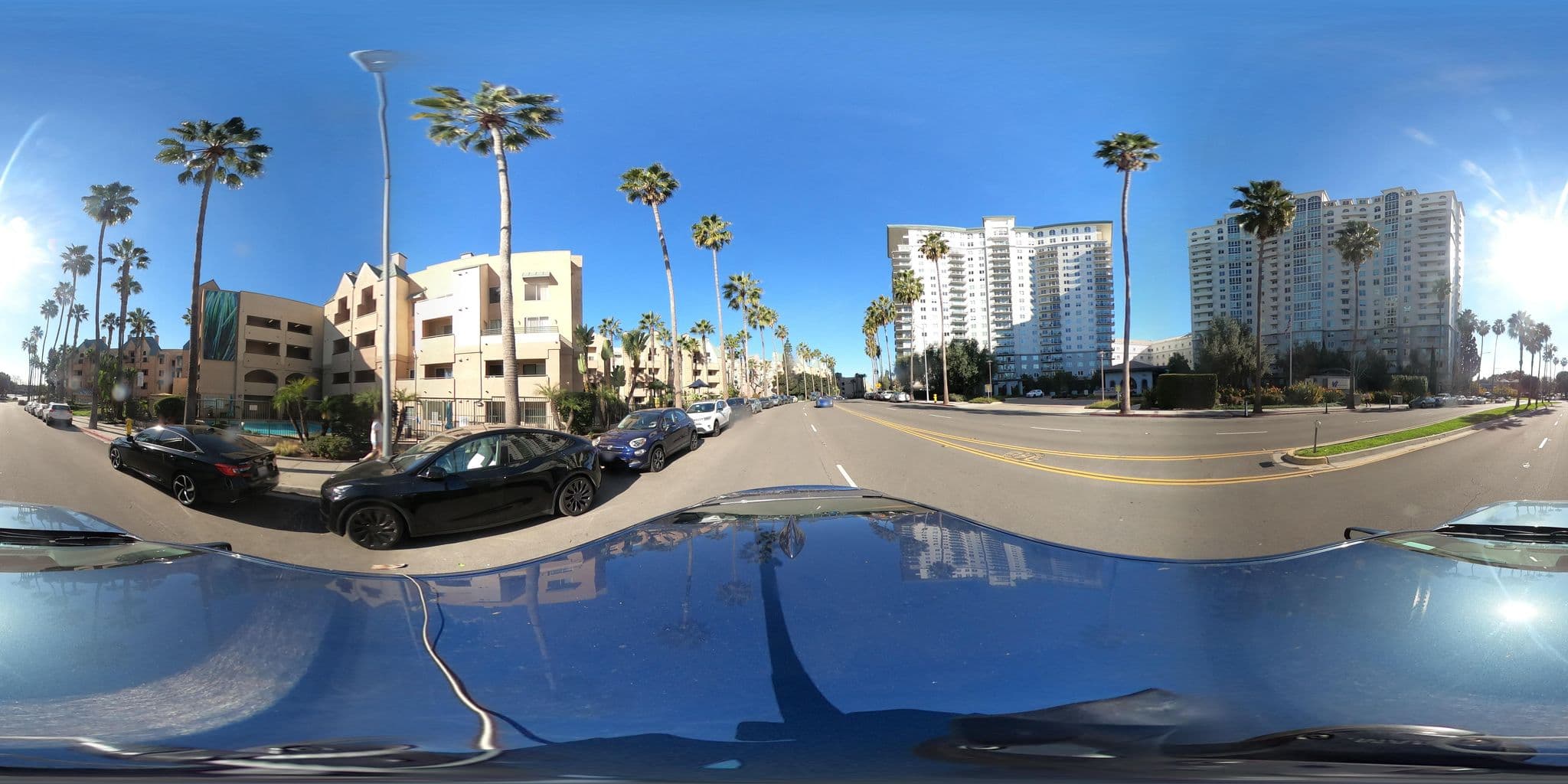 Street view near Pidgeon at Costa Verde, Sorrento Valley — © GoProMAX3M (CC BY-SA · Mapillary)
