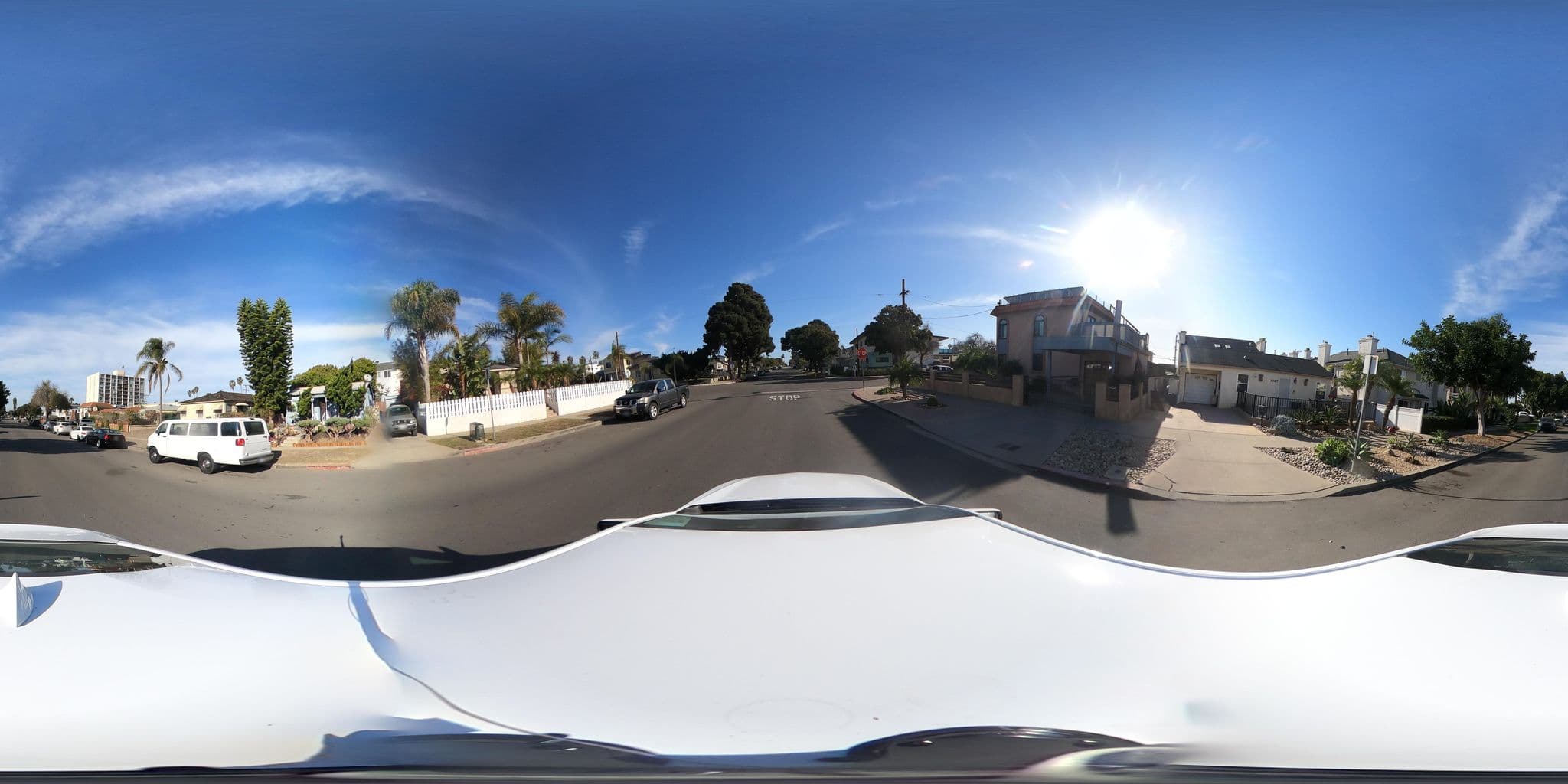 Street view near Heartbreak Hotel, La Jolla — © GoProMAX3M (CC BY-SA · Mapillary)