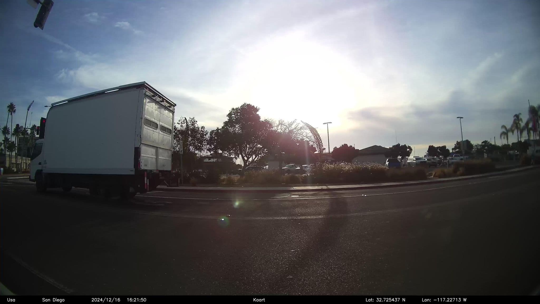 Street view near Dolphin Motel, San Diego — © GoProMAX3M (CC BY-SA · Mapillary)
