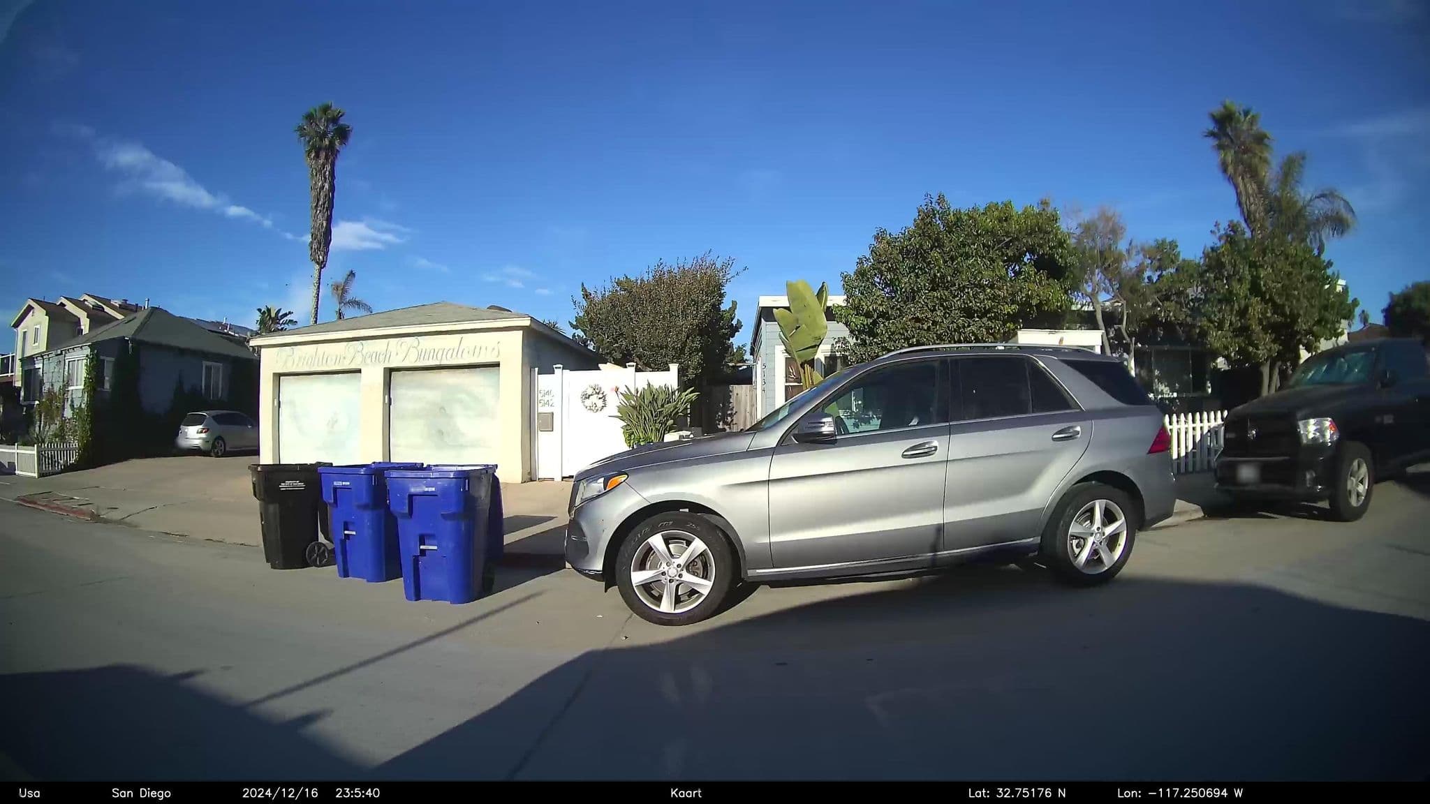 Street view near The Brighton Beach Bungalows, San Diego — © GoProMAX3M (CC BY-SA · Mapillary)
