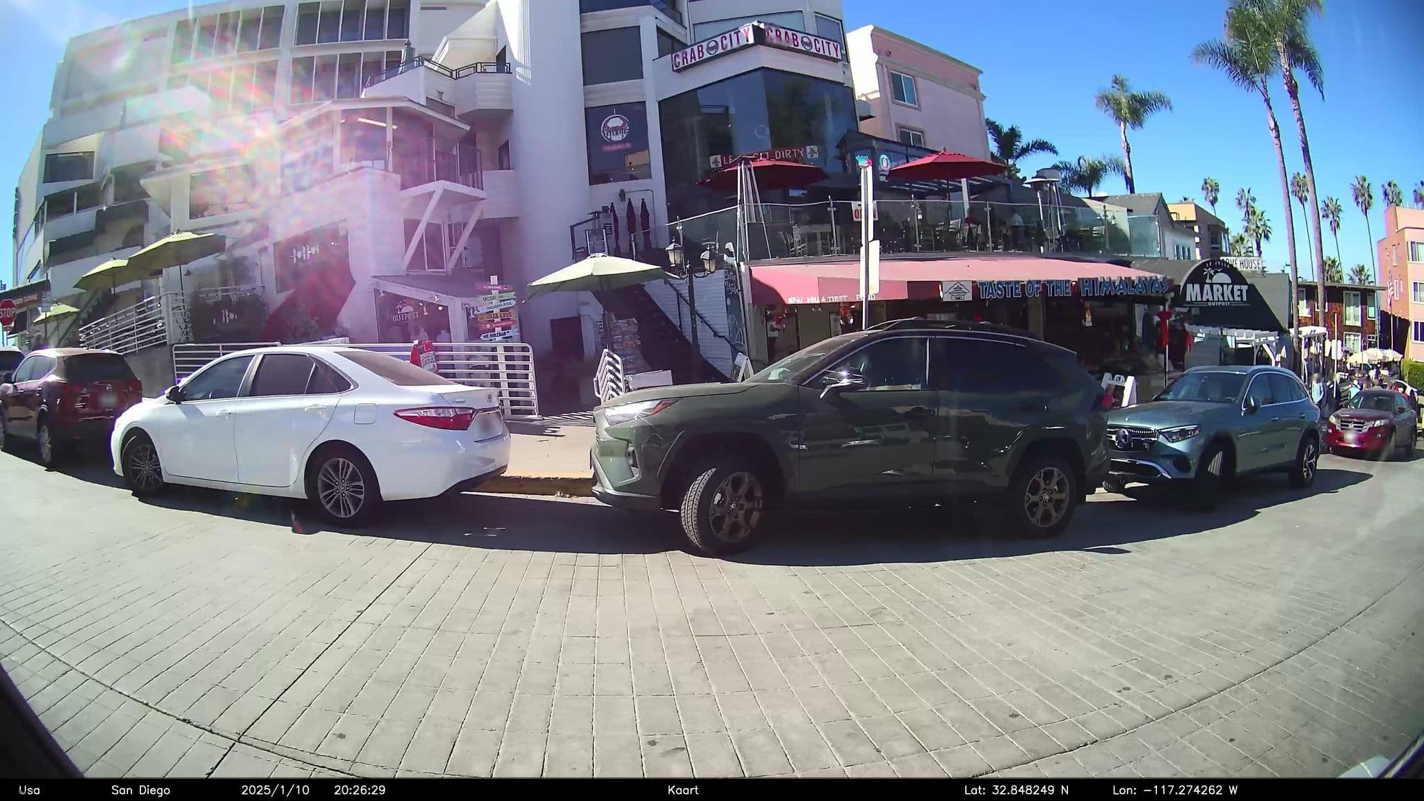 Street view near Cormorant Hotel, La Jolla — © GoProMAX3M (CC BY-SA · Mapillary)