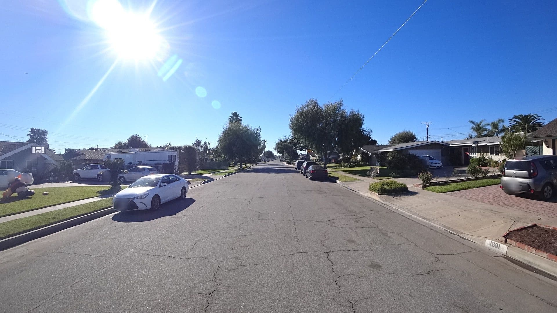 Street view near Vacation House!, Garden Grove — © marker_geo (CC BY-SA · Mapillary)
