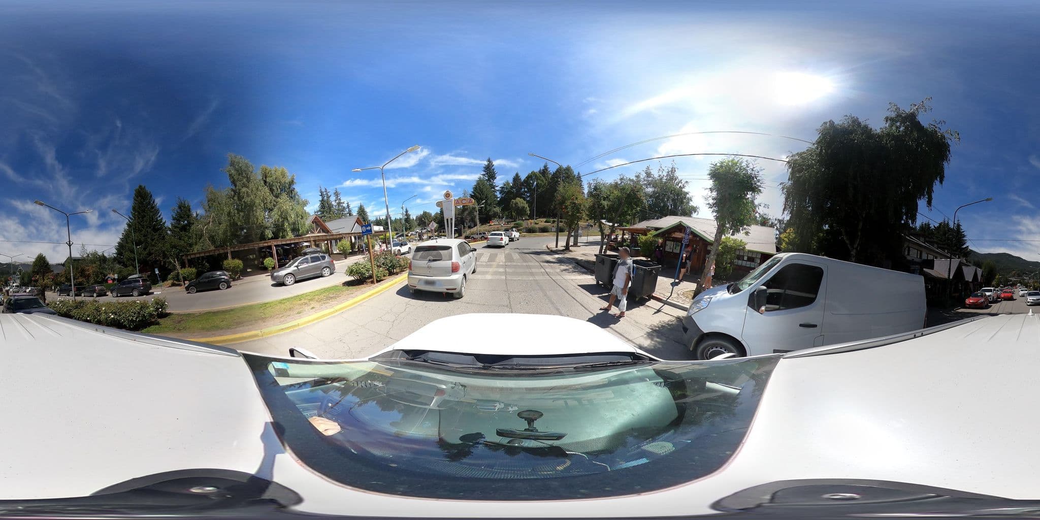 Street view near Hostería Automóvil Club Argentino, Villa La Angostura