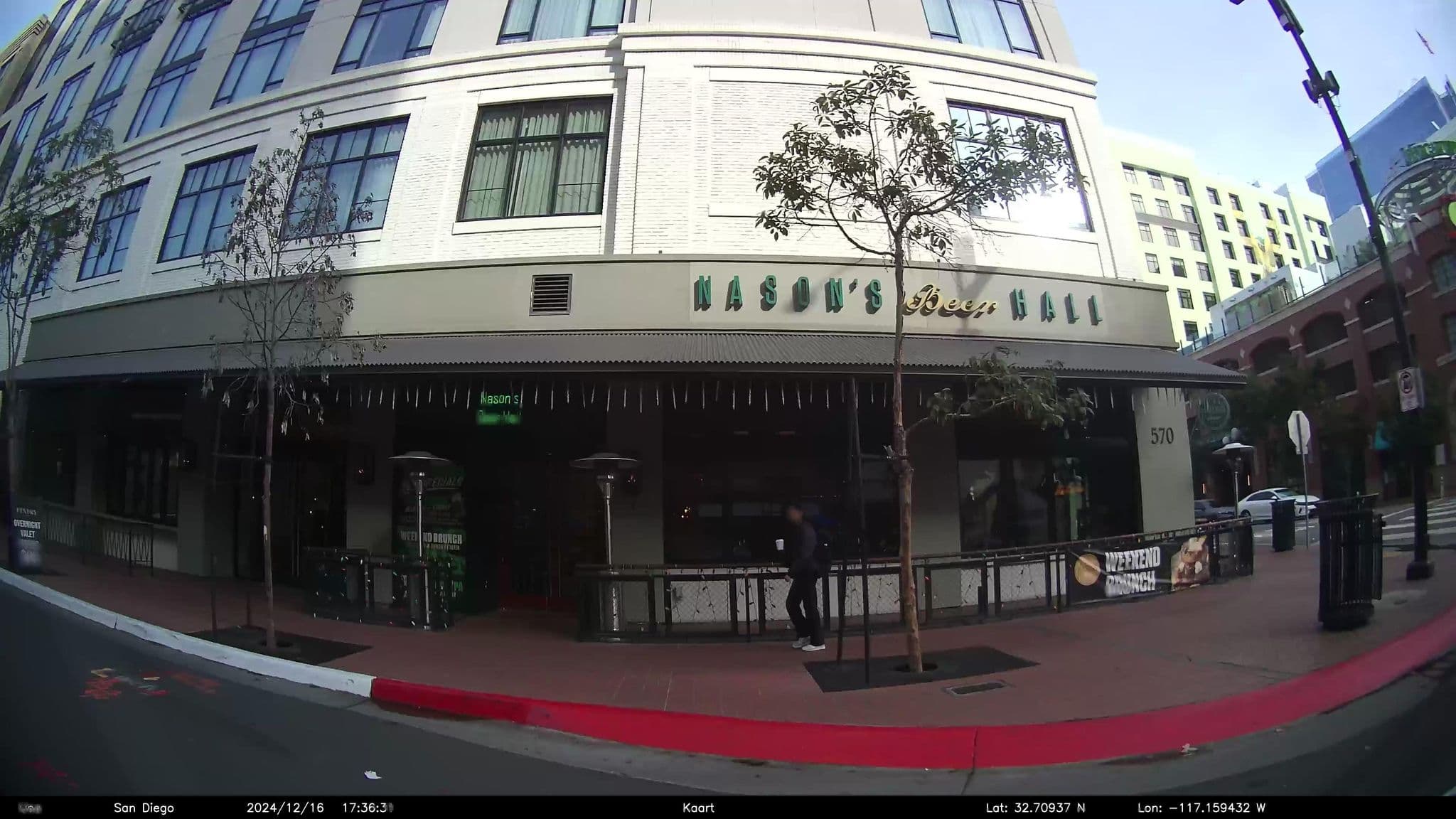 Street view near Residence Inn Gaslamp Pool, San Diego — © GoProMAX3M (CC BY-SA · Mapillary)
