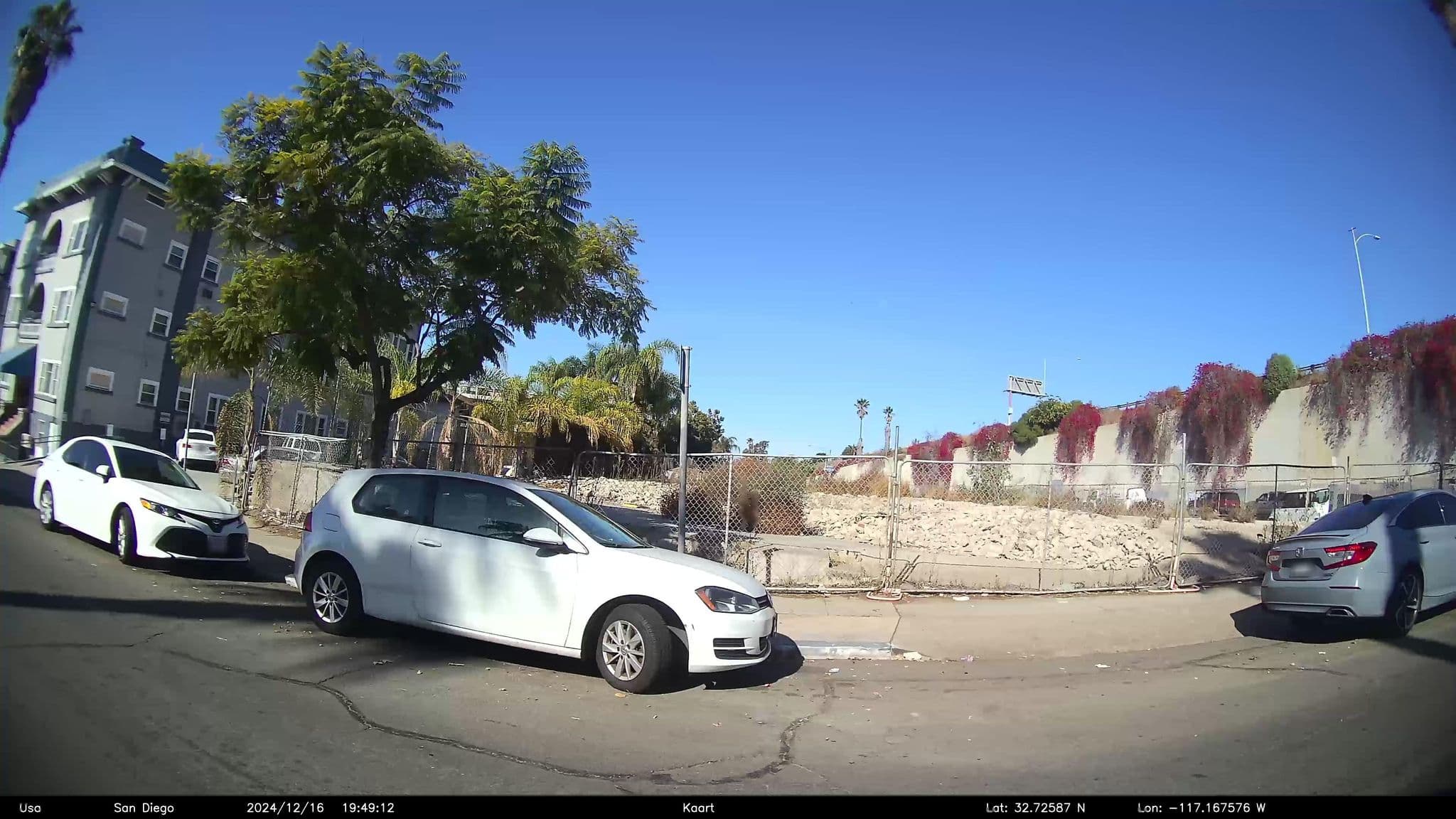 Street view near Hotel Vyvant, San Diego — © GoProMAX3M (CC BY-SA · Mapillary)