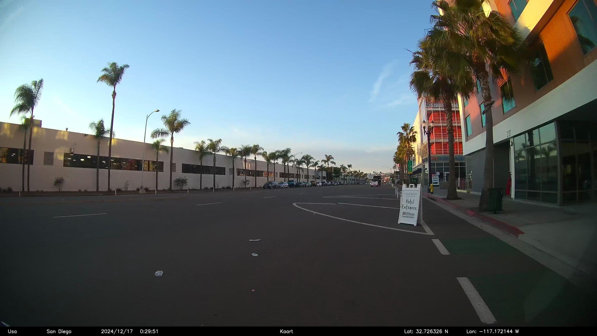 Street view near Homewood Suites by Hilton, San Diego — © GoProMAX3M (CC BY-SA · Mapillary)