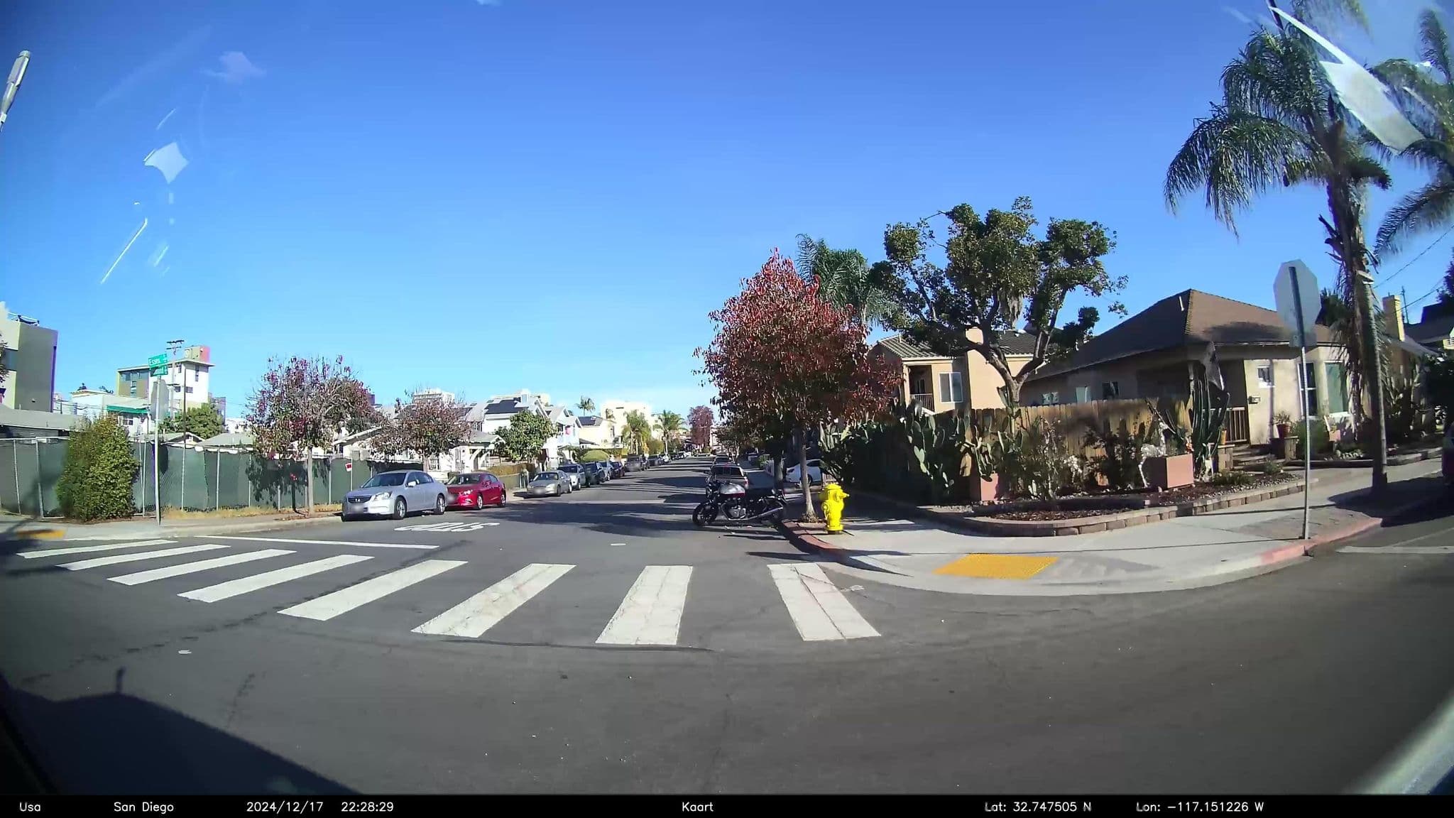 Street view near San Diego Hostel, San Diego — © GoProMAX3M (CC BY-SA · Mapillary)