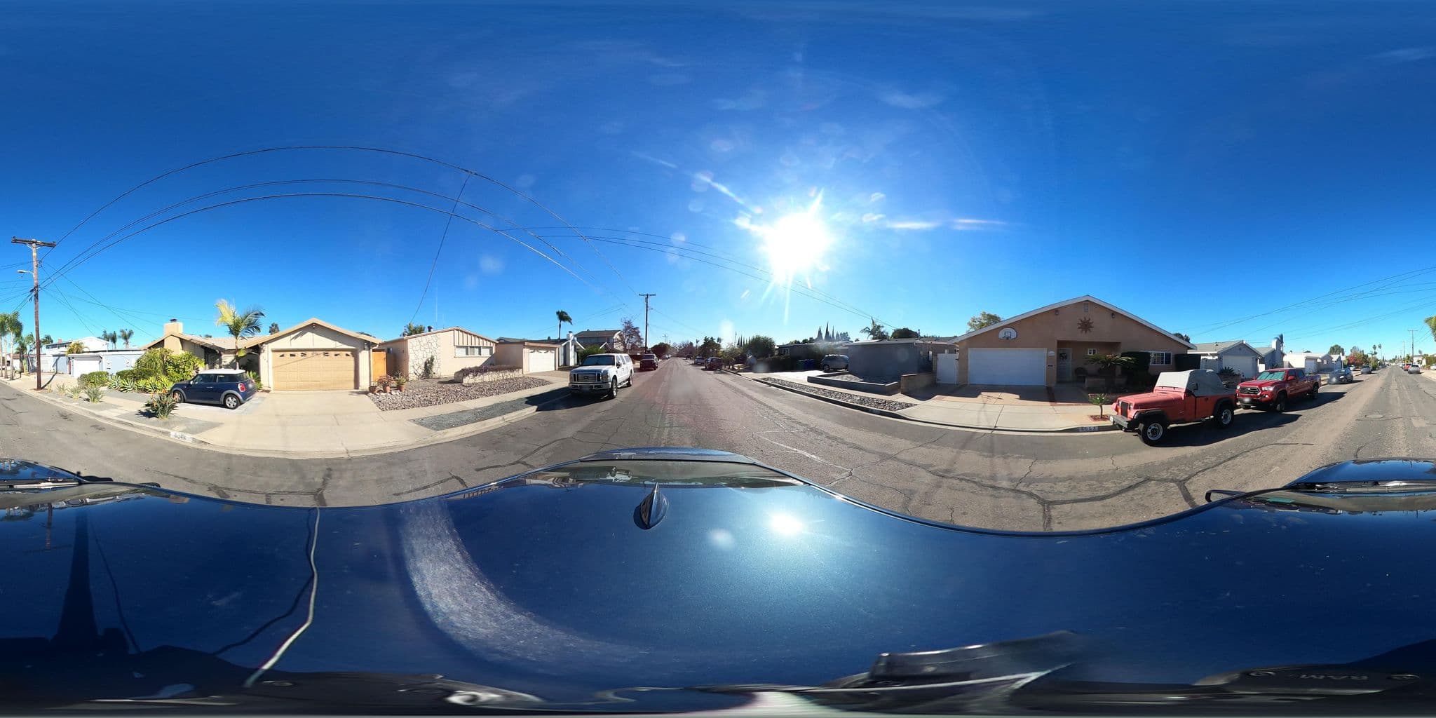 Street view near Crystal Palace, Sorrento Valley — © GoProMAX3M (CC BY-SA · Mapillary)
