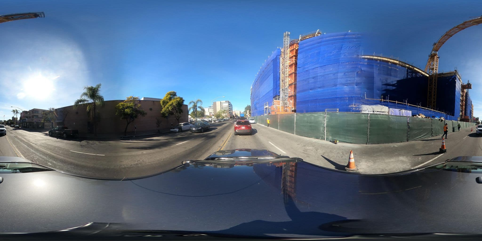 Street view near International Travelers Residence, San Diego — © GoProMAX3M (CC BY-SA · Mapillary)